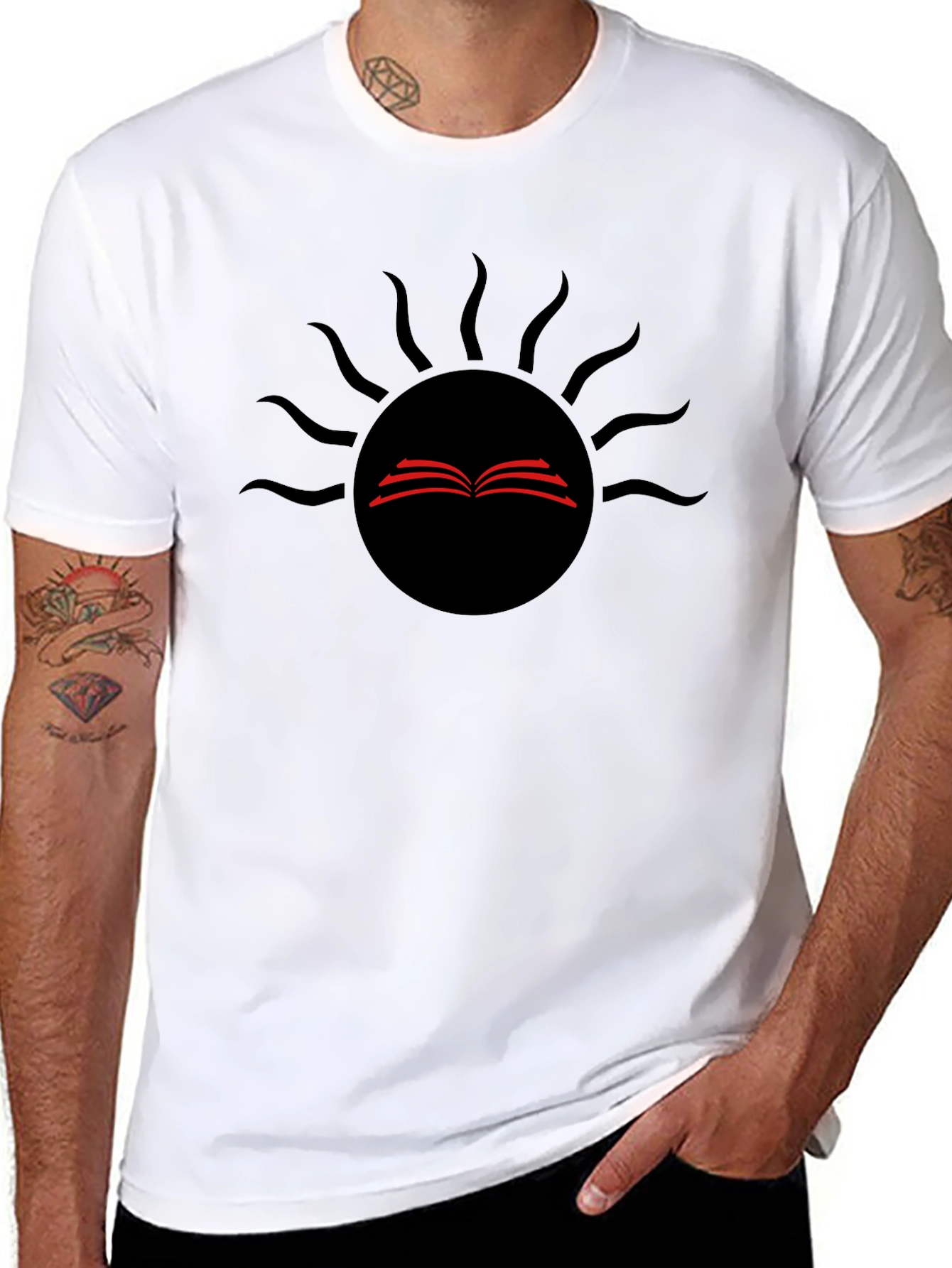 Black Book Sun Graphic Tee