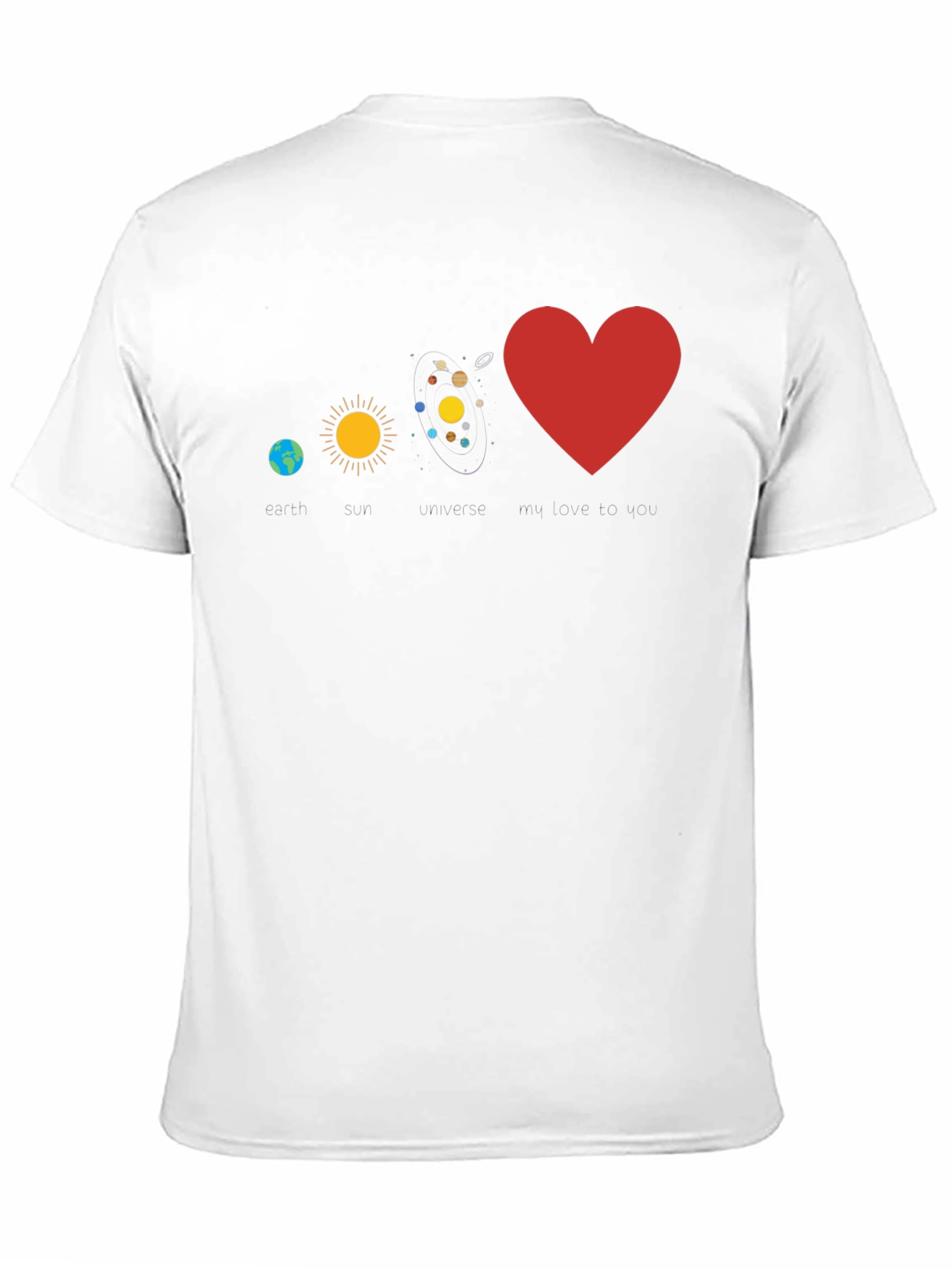 Earth Sun Universe Love T-Shirt