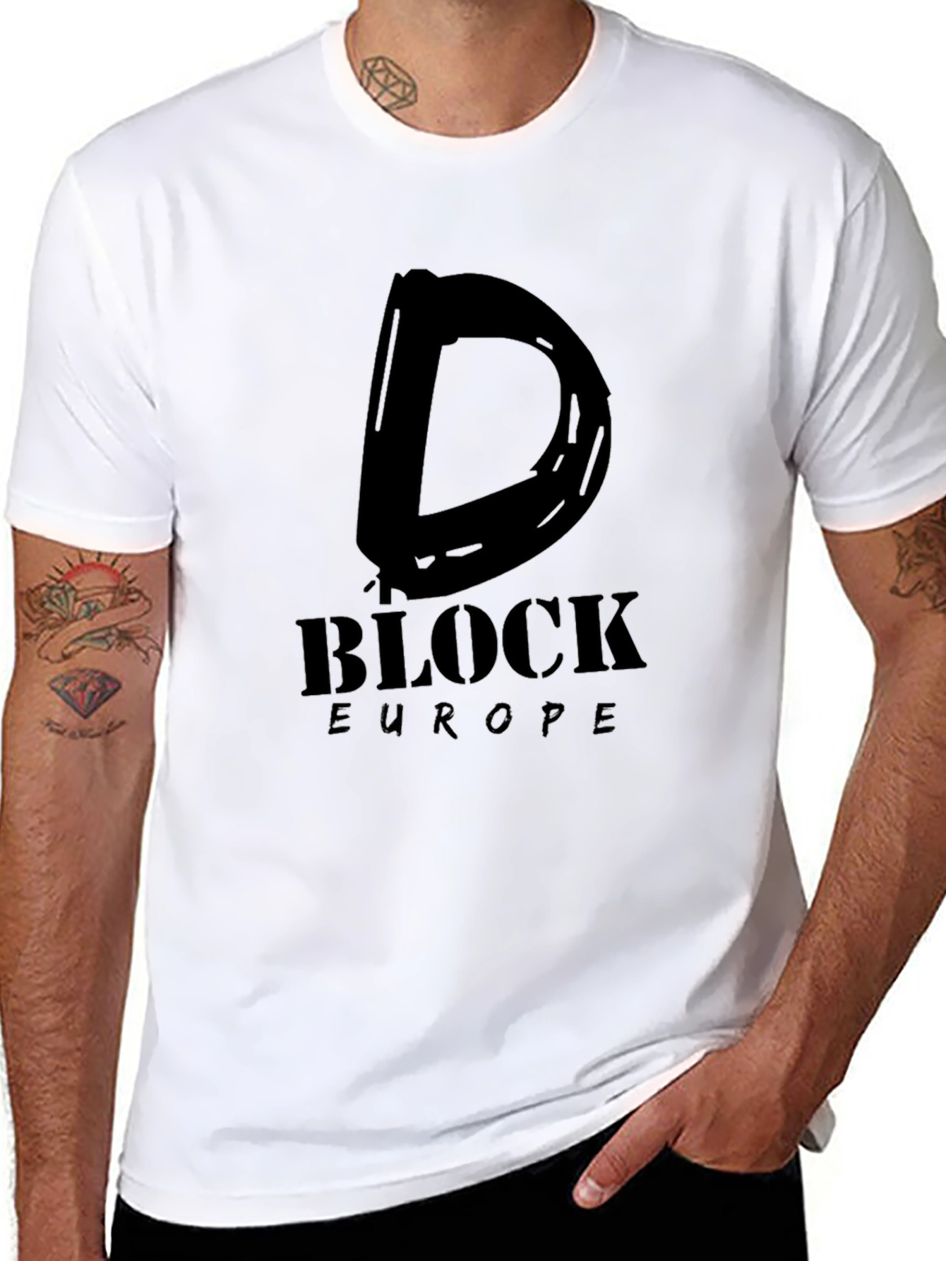 D Block Europe Black T-Shirt