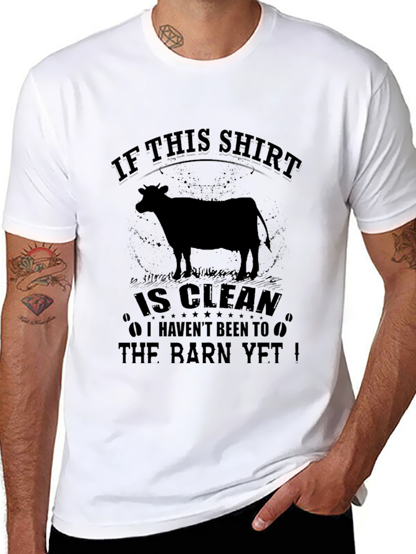Funny Farm T-Shirt: If This Shirt is Clean...