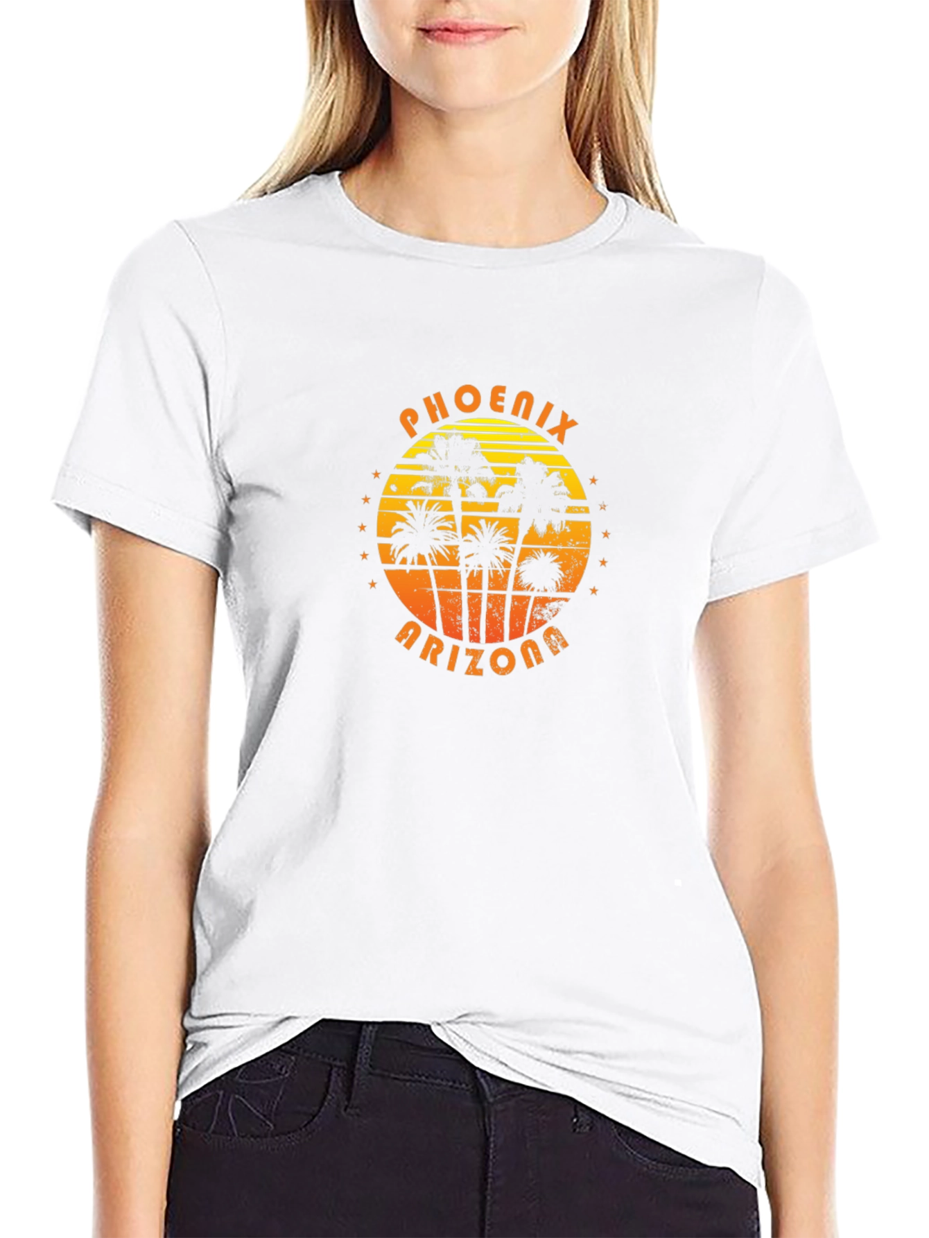 Phoenix Arizona Palm Tree Graphic Tee