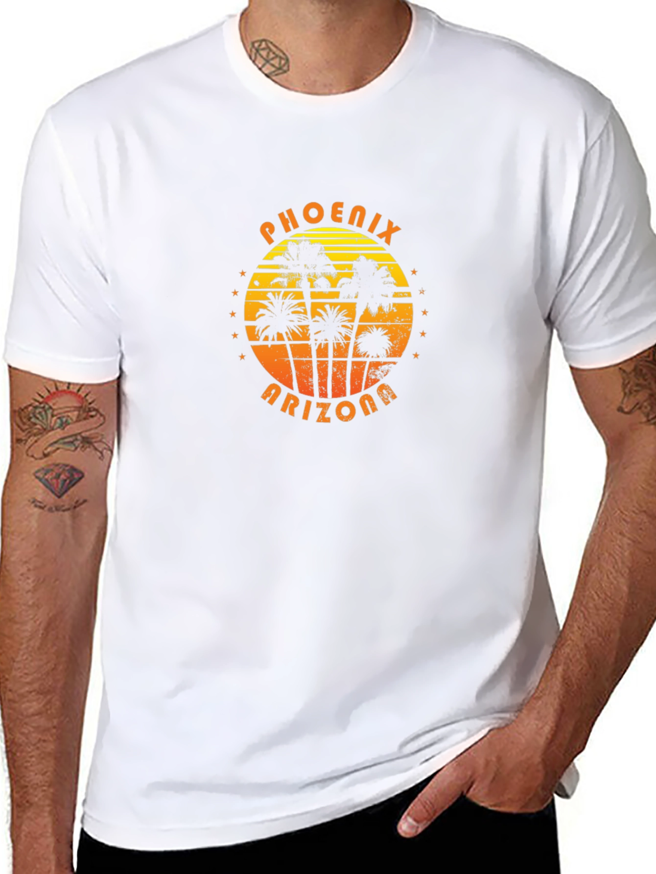 Phoenix Arizona Palm Tree Graphic Tee