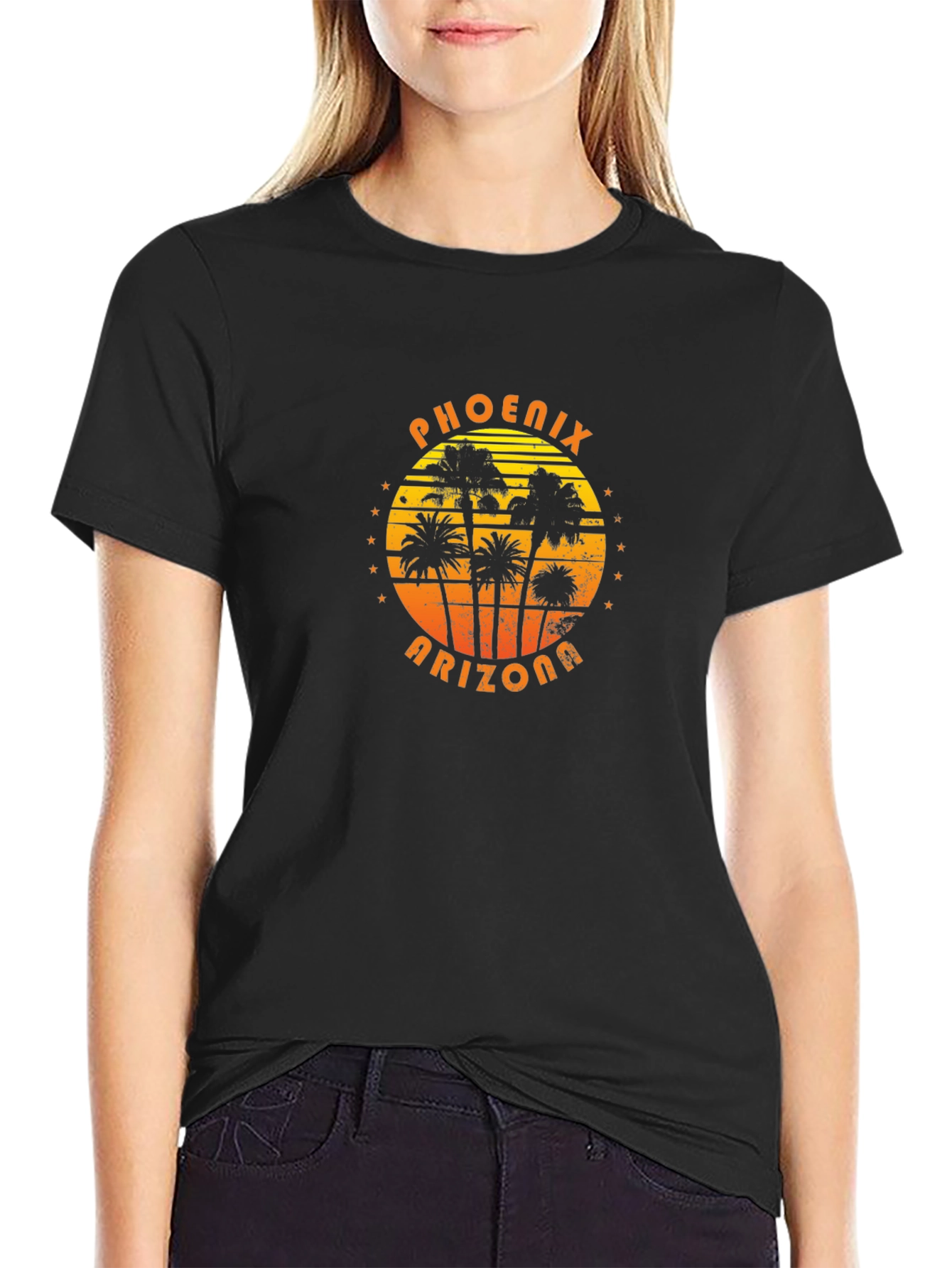 Phoenix Arizona Palm Tree Graphic Tee