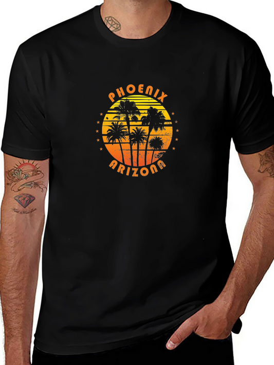 Phoenix Arizona Palm Tree Graphic Tee
