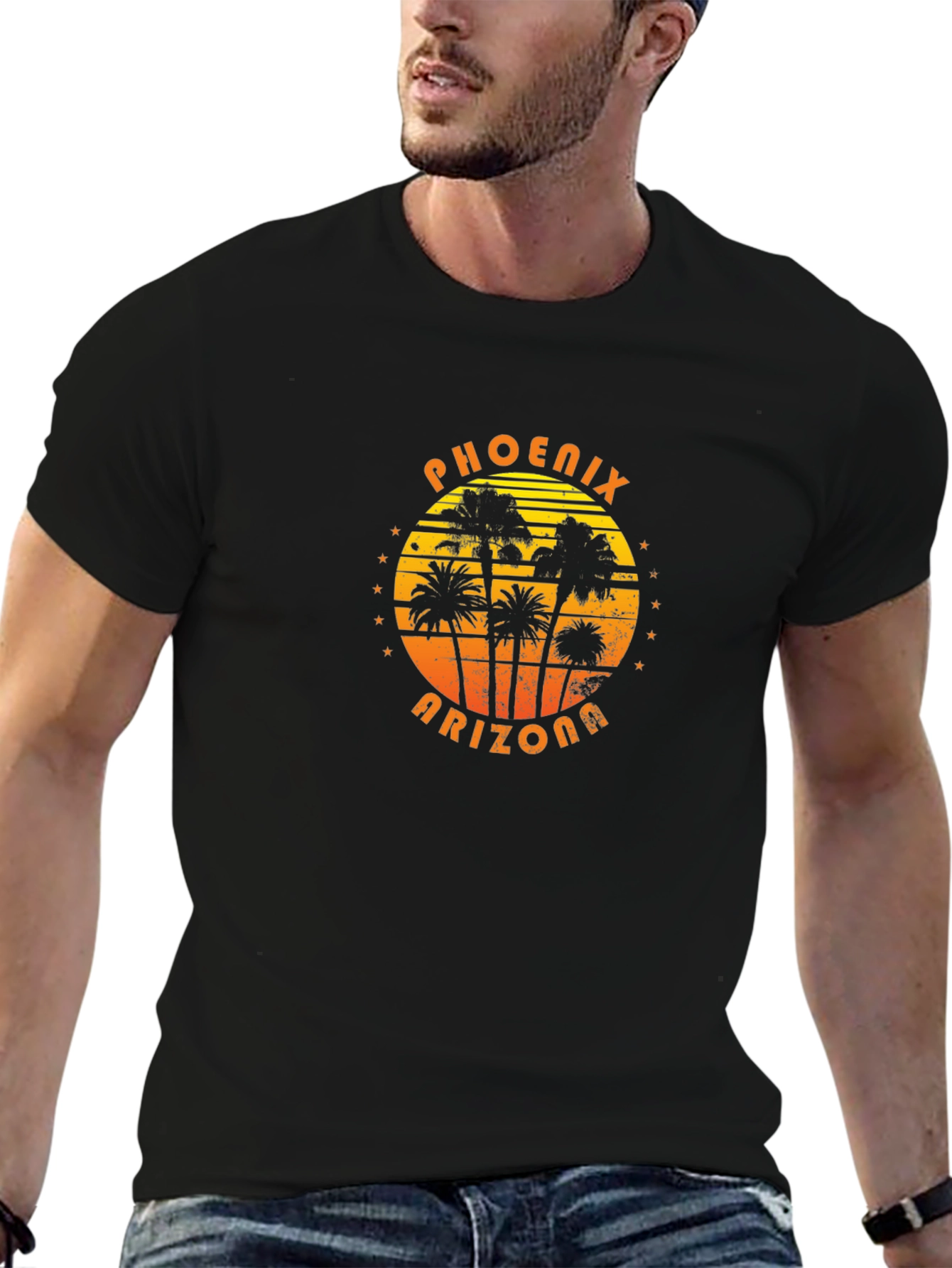 Phoenix Arizona Palm Tree Graphic Tee