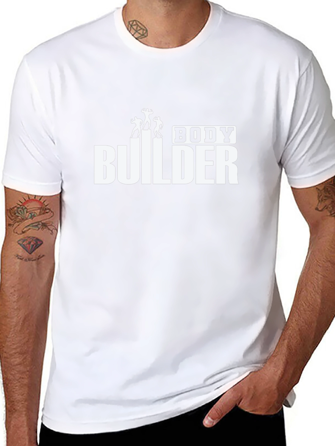 Bodybuilder T-Shirt - Gym Fitness Motivation