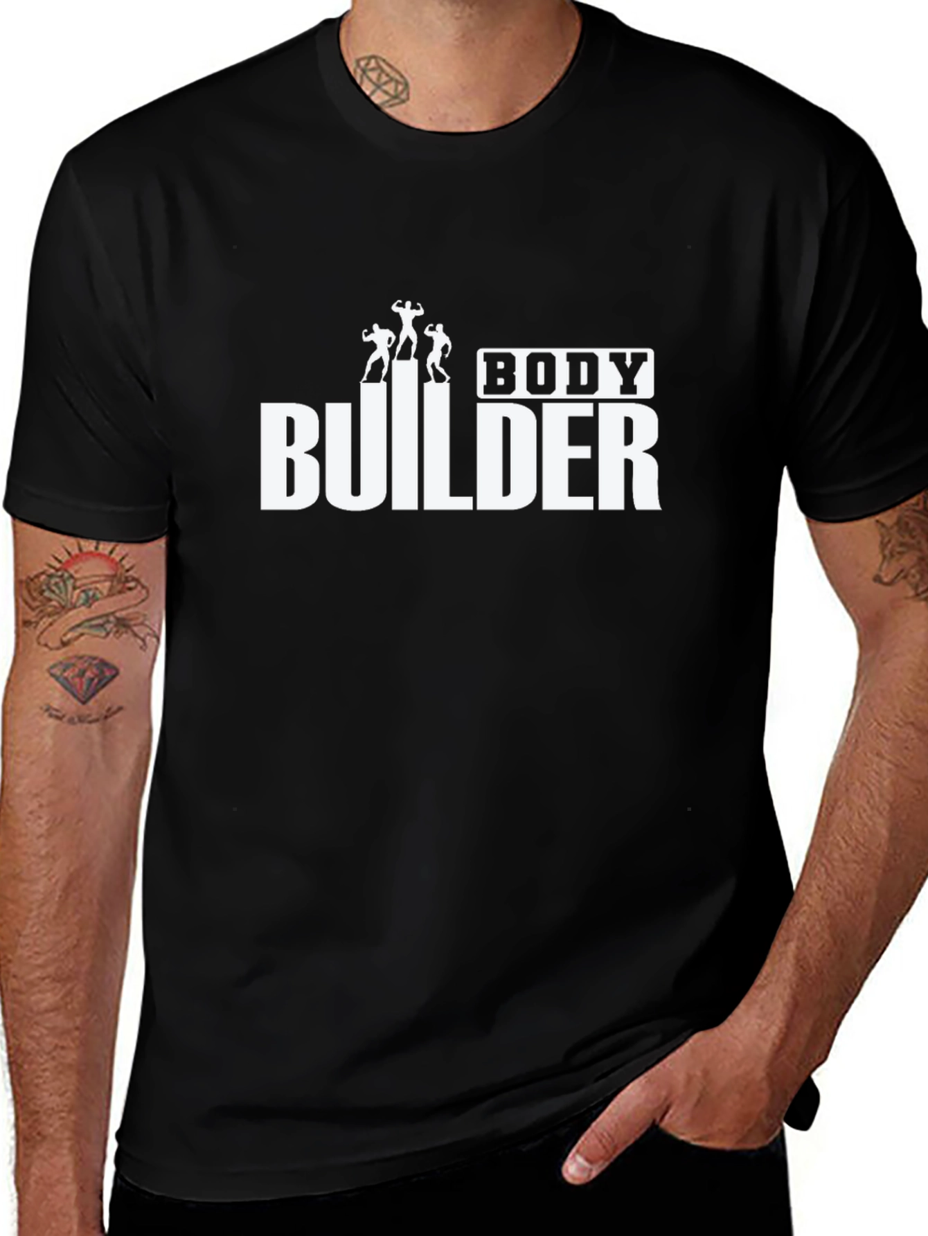 Bodybuilder T-Shirt - Gym Fitness Motivation