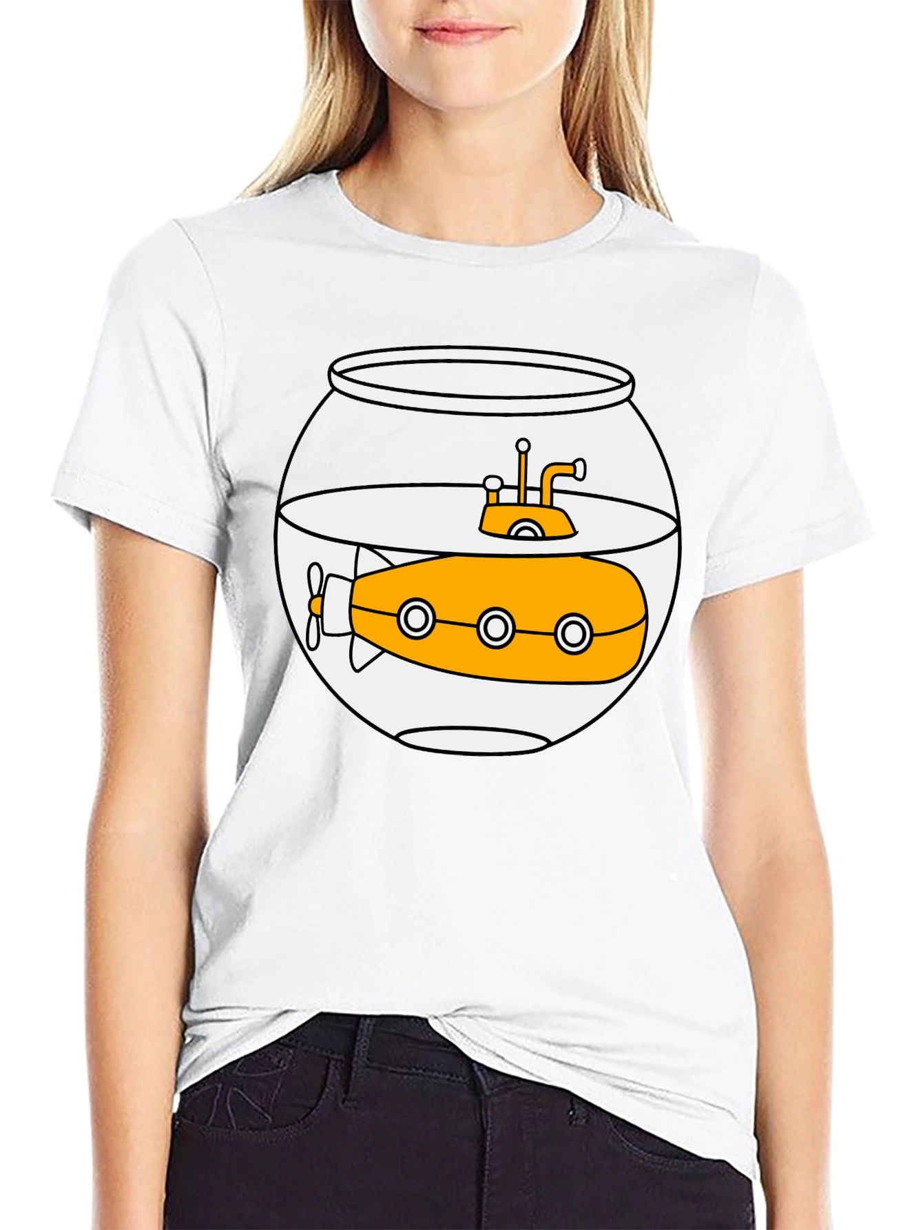 Yellow Submarine Bowl Graphic Tee