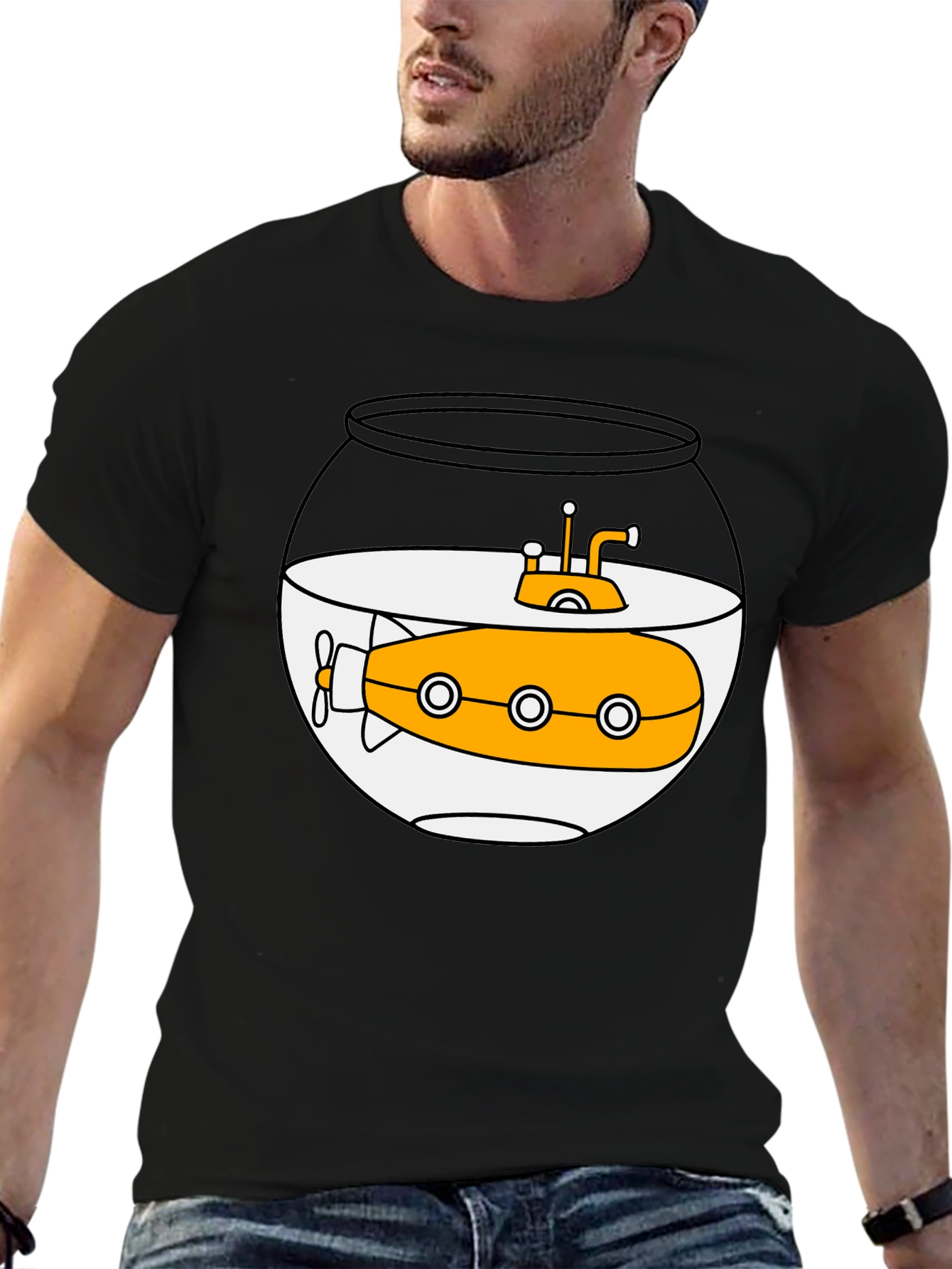Yellow Submarine Bowl Graphic Tee