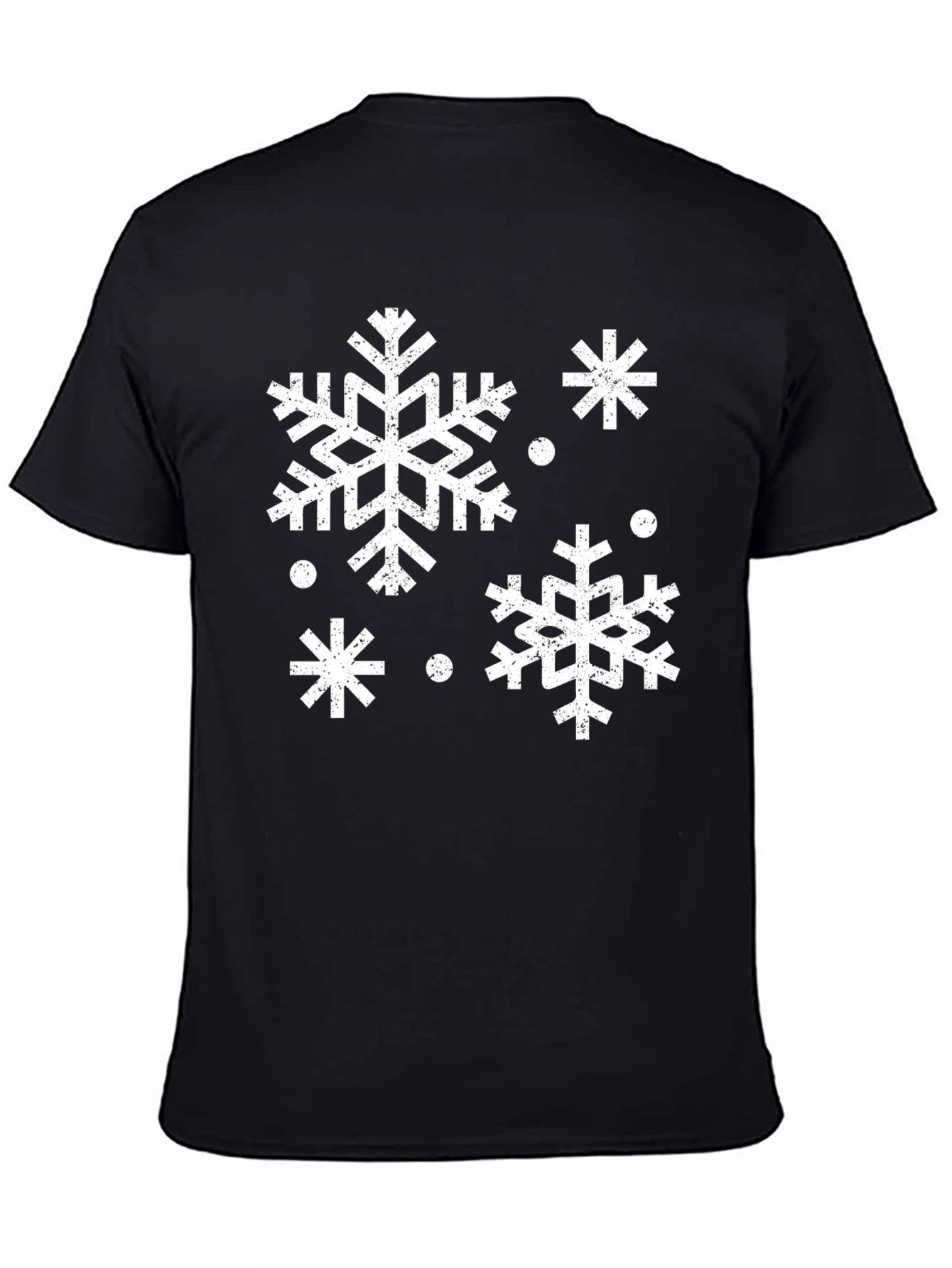 Snowflake Graphic Tee - Winter Holiday T-Shirt
