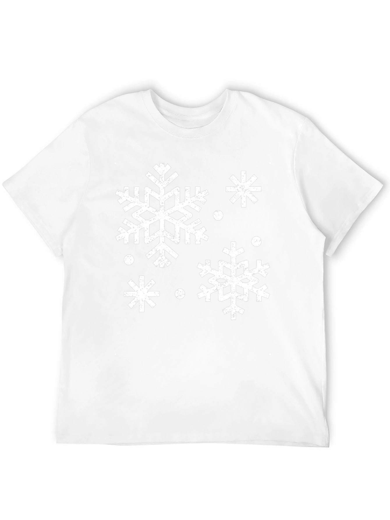 Snowflake Graphic Tee - Winter Holiday T-Shirt