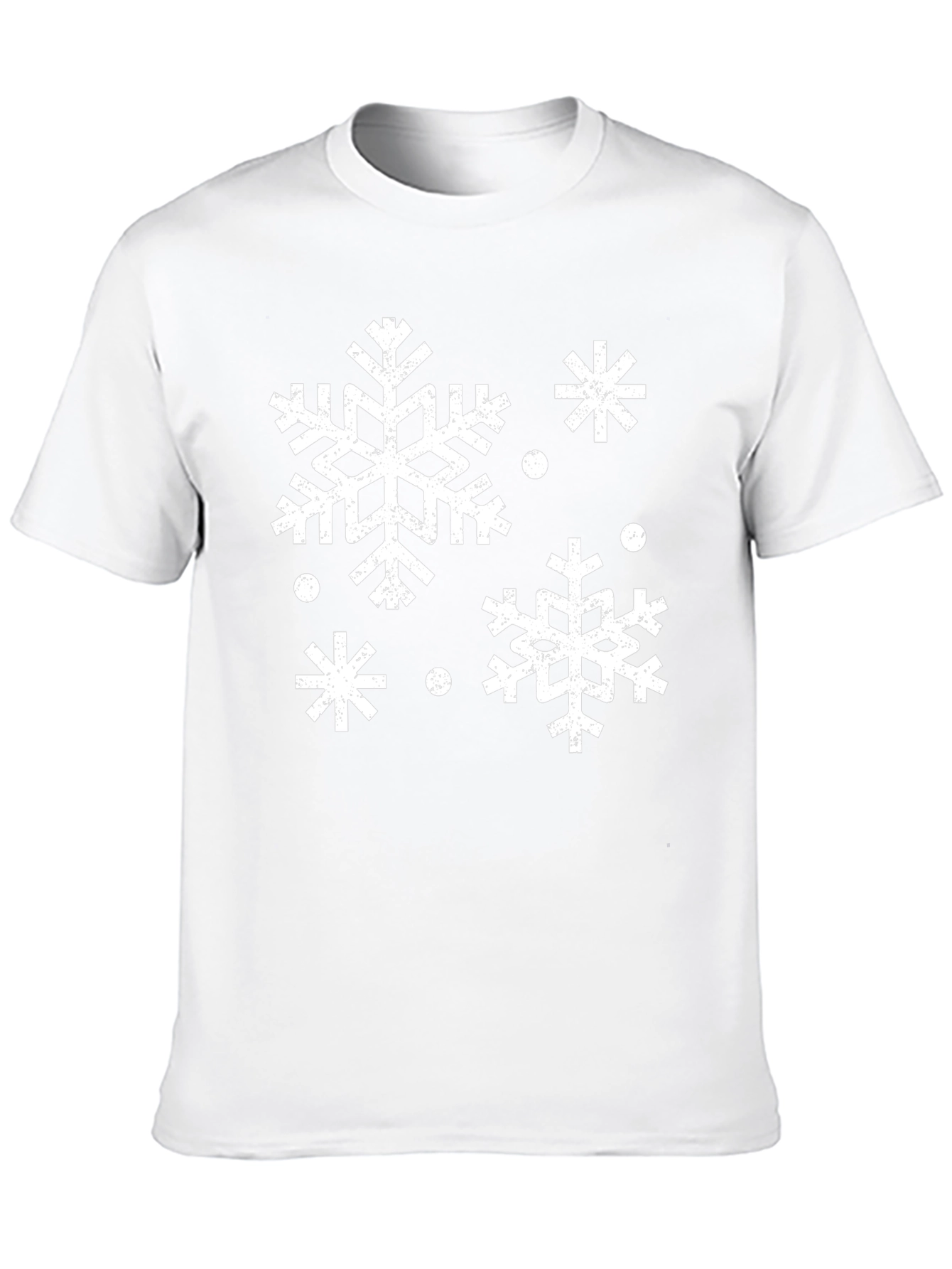Snowflake Graphic Tee - Winter Holiday T-Shirt