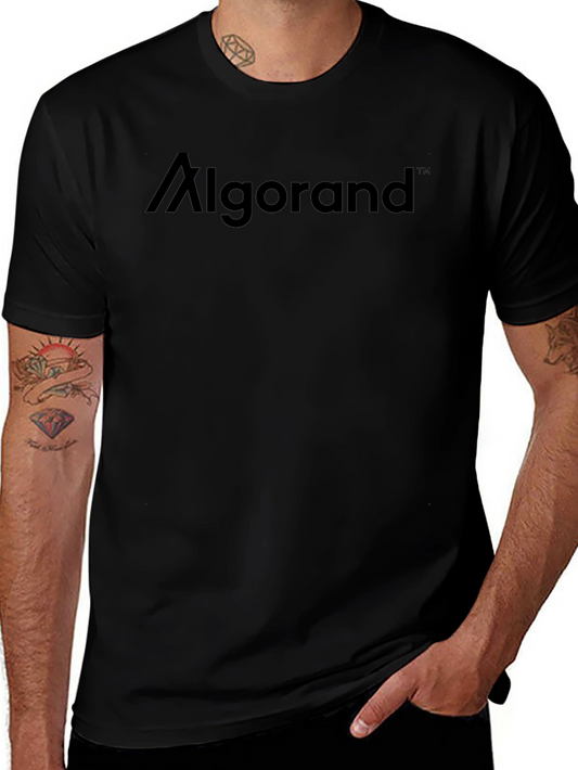 Algorand Black T-Shirt - Crypto Fashion