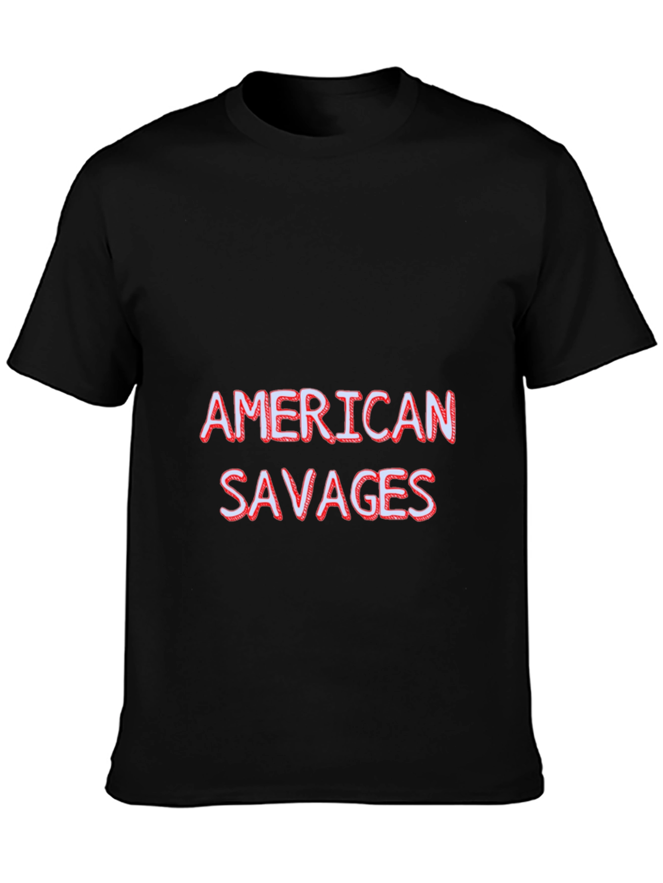 American Savages Graphic Tee - Black
