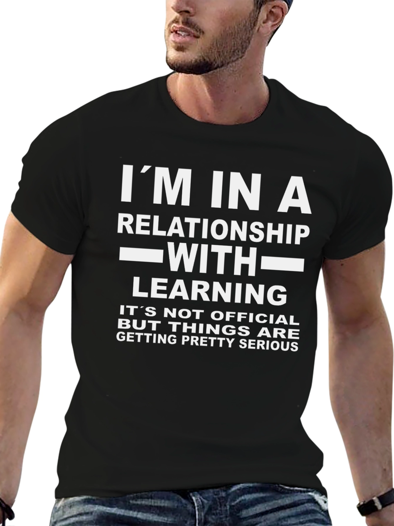Relationship With Learning T-Shirt - Black