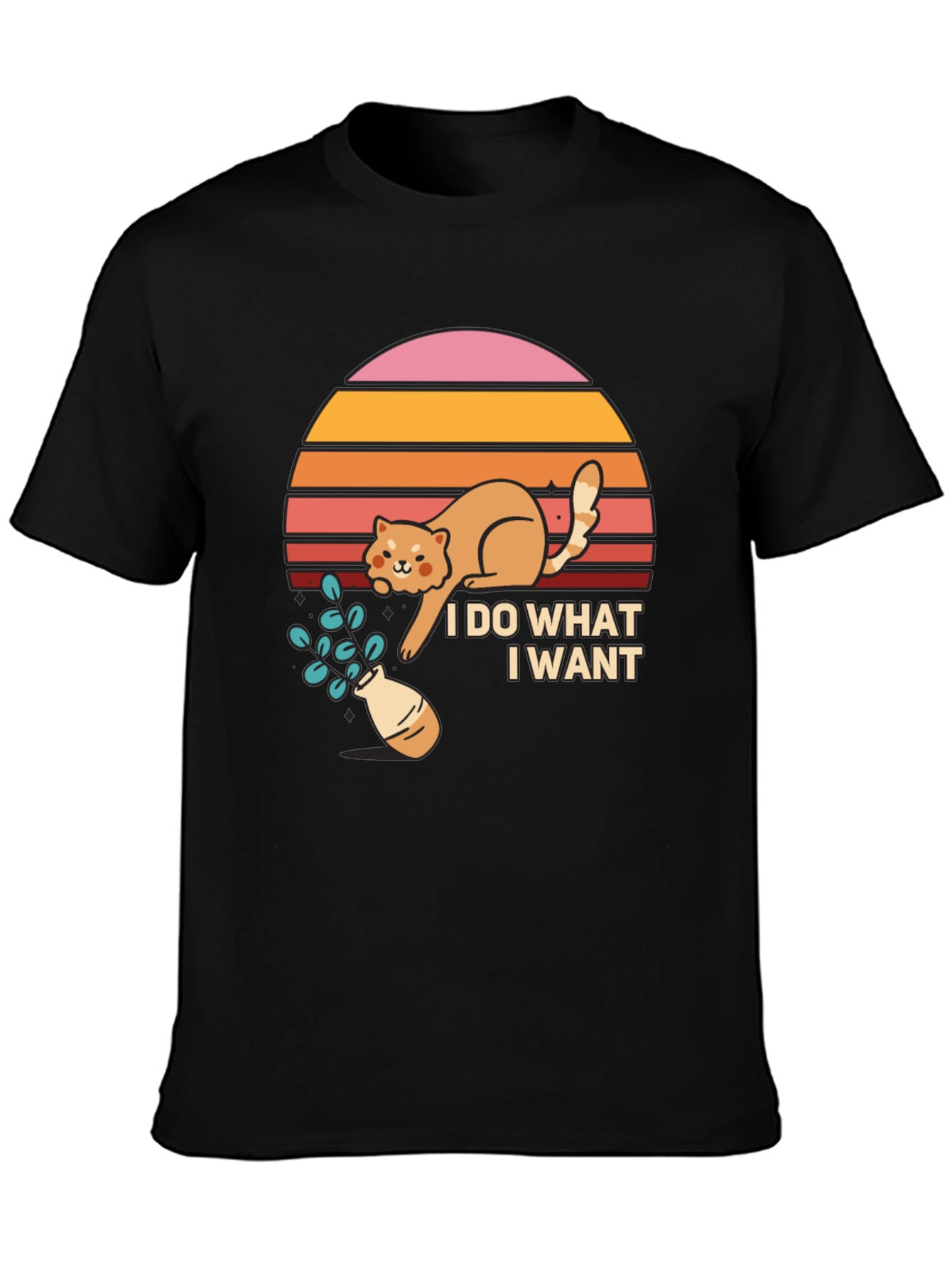 I Do What I Want Cat T-Shirt