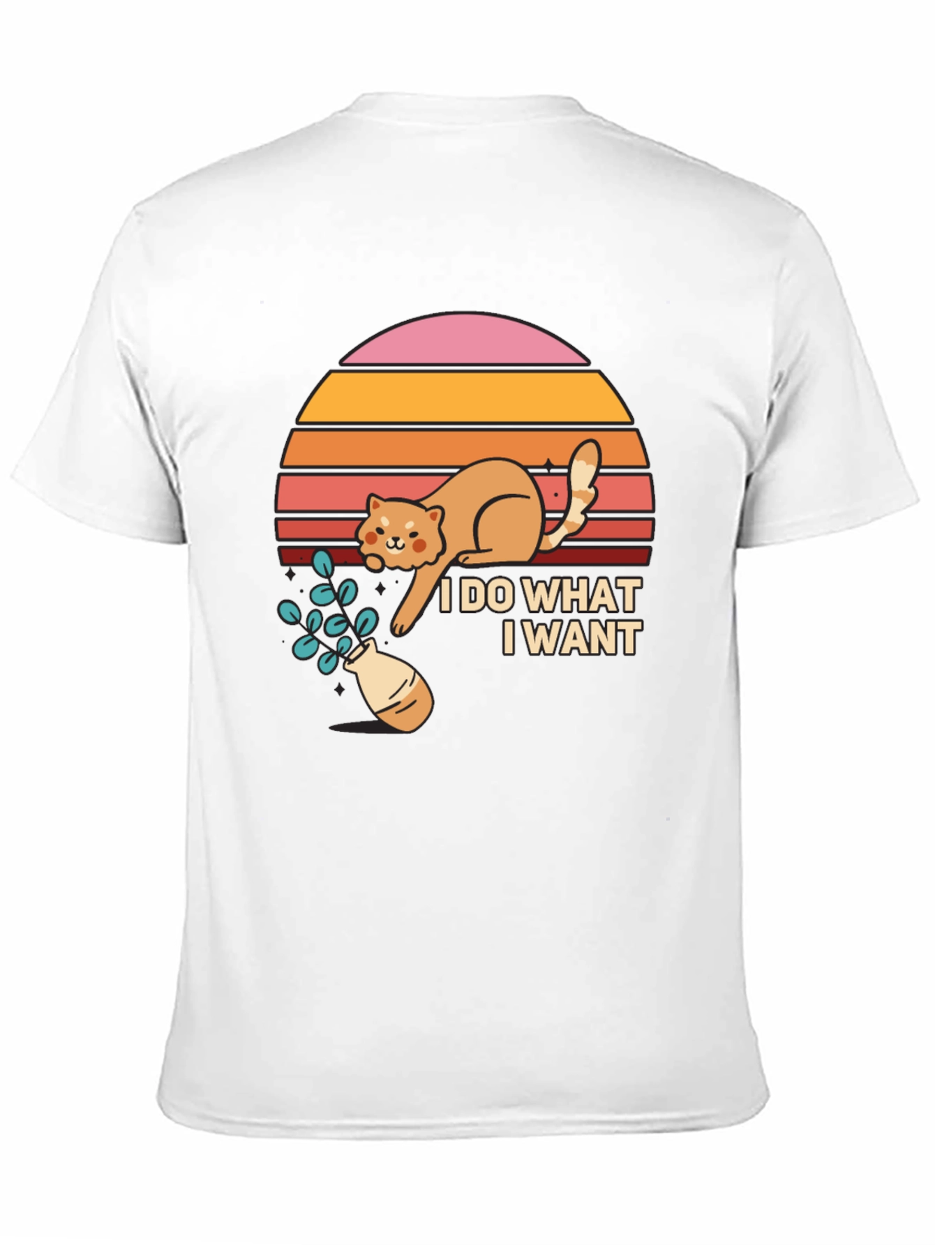 I Do What I Want Cat T-Shirt