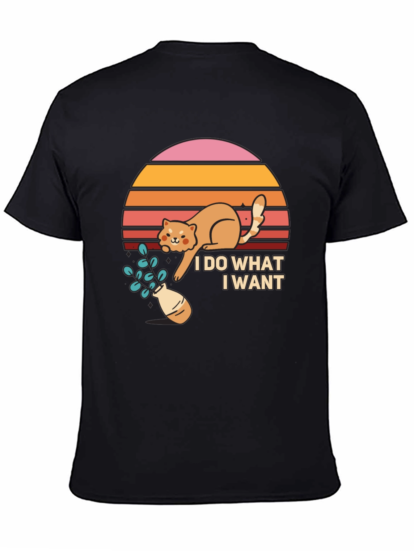 I Do What I Want Cat T-Shirt