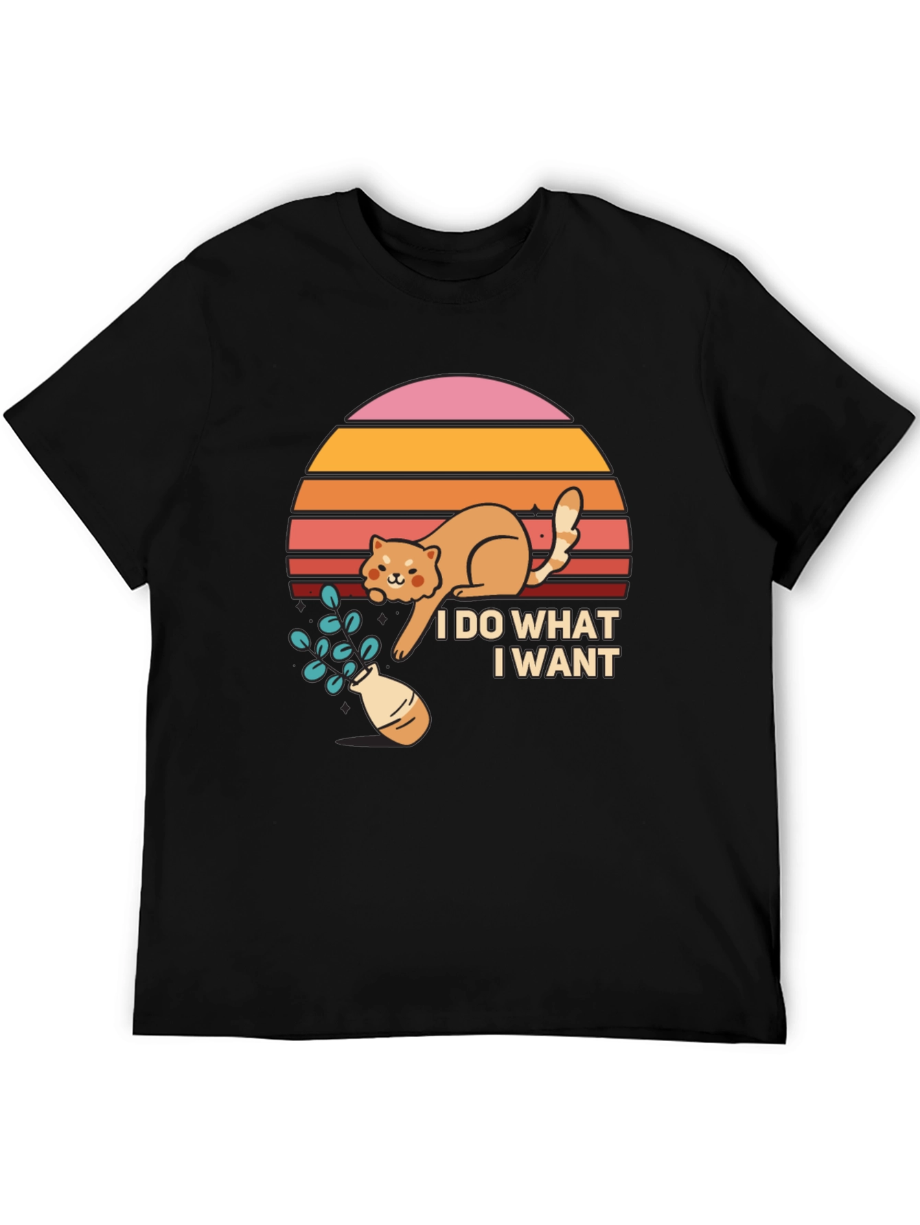 I Do What I Want Cat T-Shirt