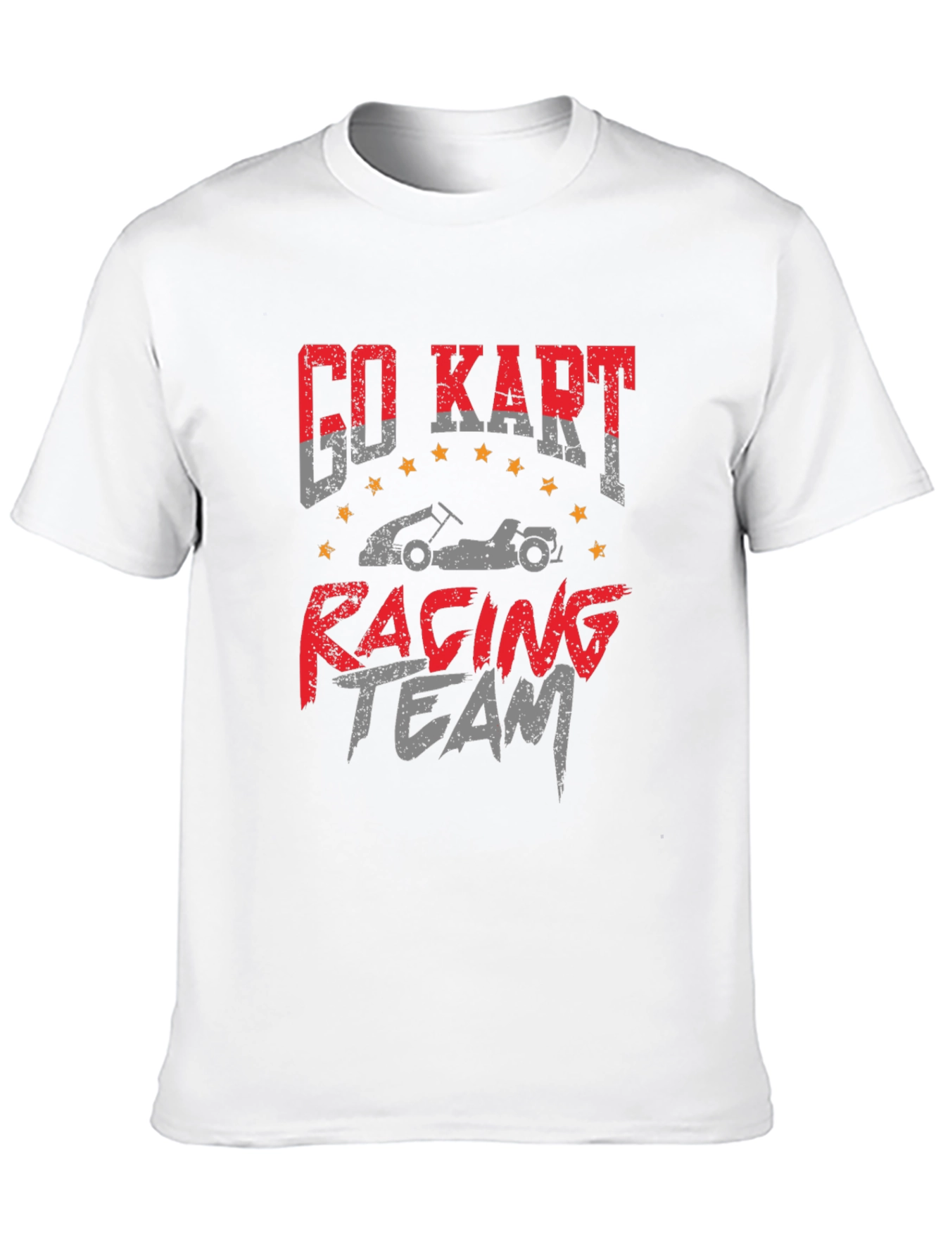 Go Kart Racing Team Graphic T-Shirt