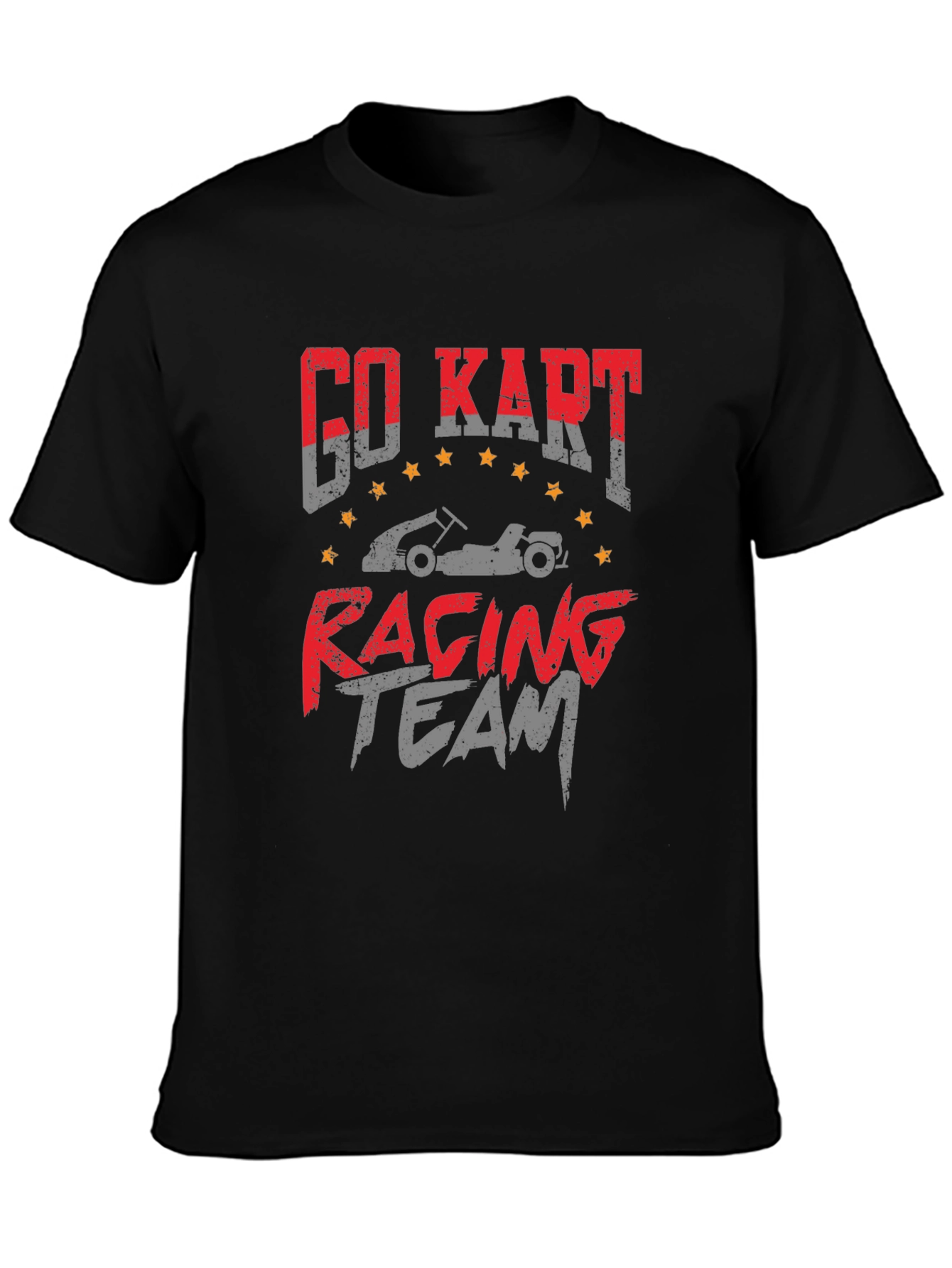 Go Kart Racing Team Graphic T-Shirt
