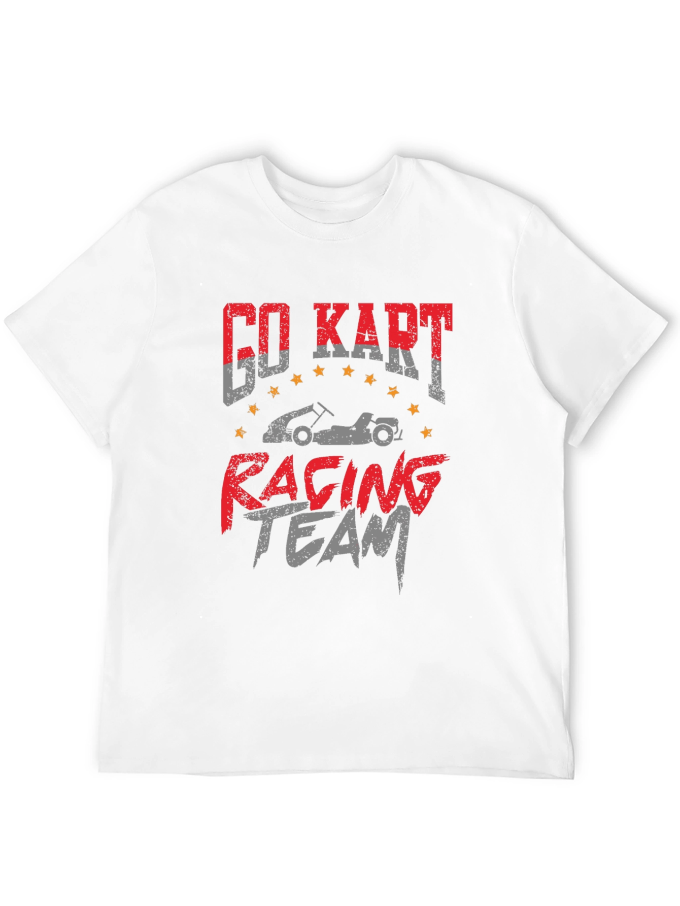 Go Kart Racing Team Graphic T-Shirt