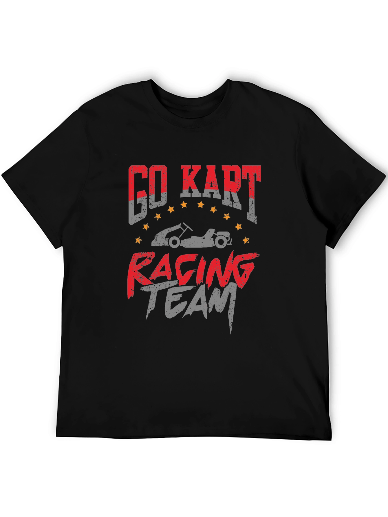 Go Kart Racing Team Graphic T-Shirt
