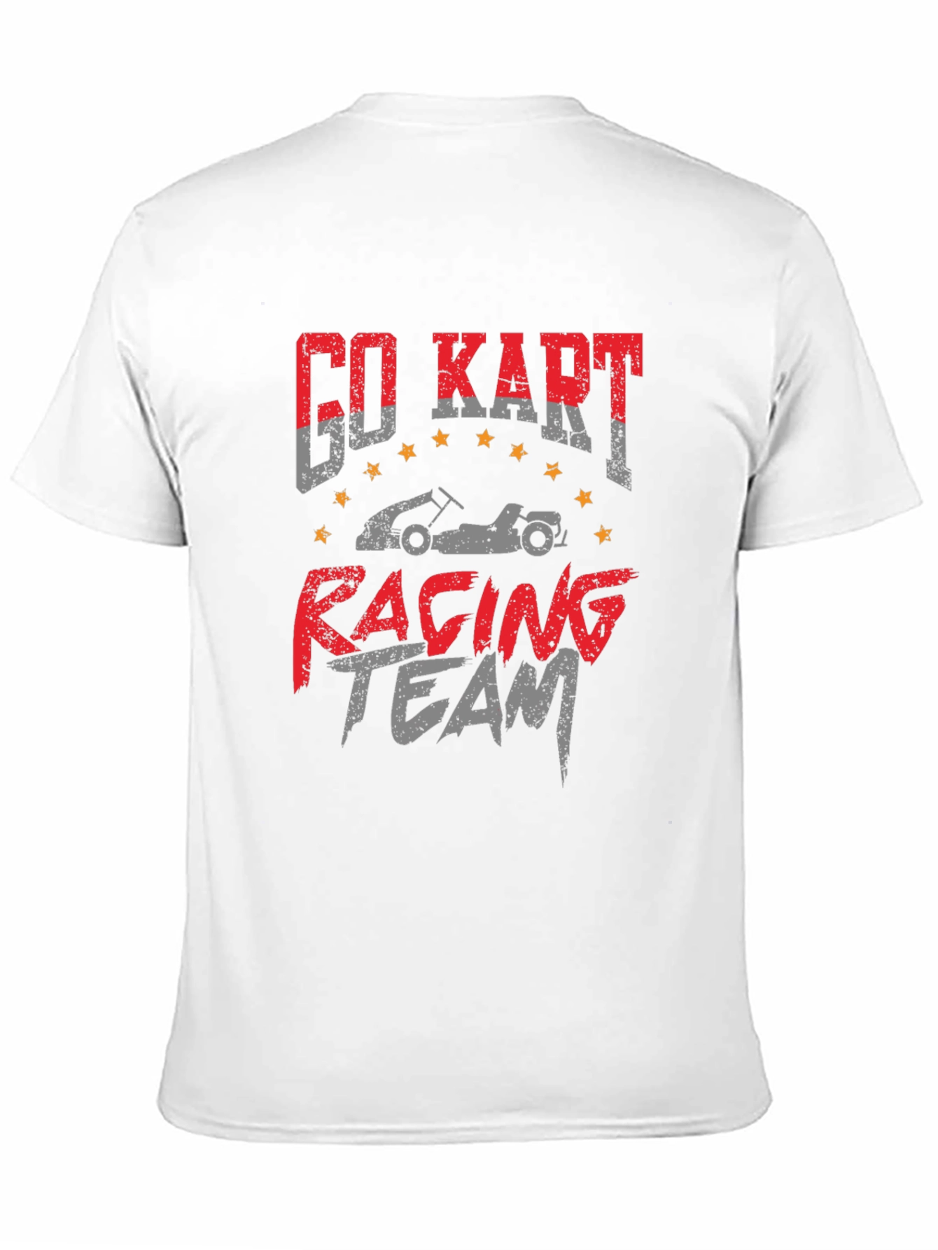 Go Kart Racing Team Graphic T-Shirt