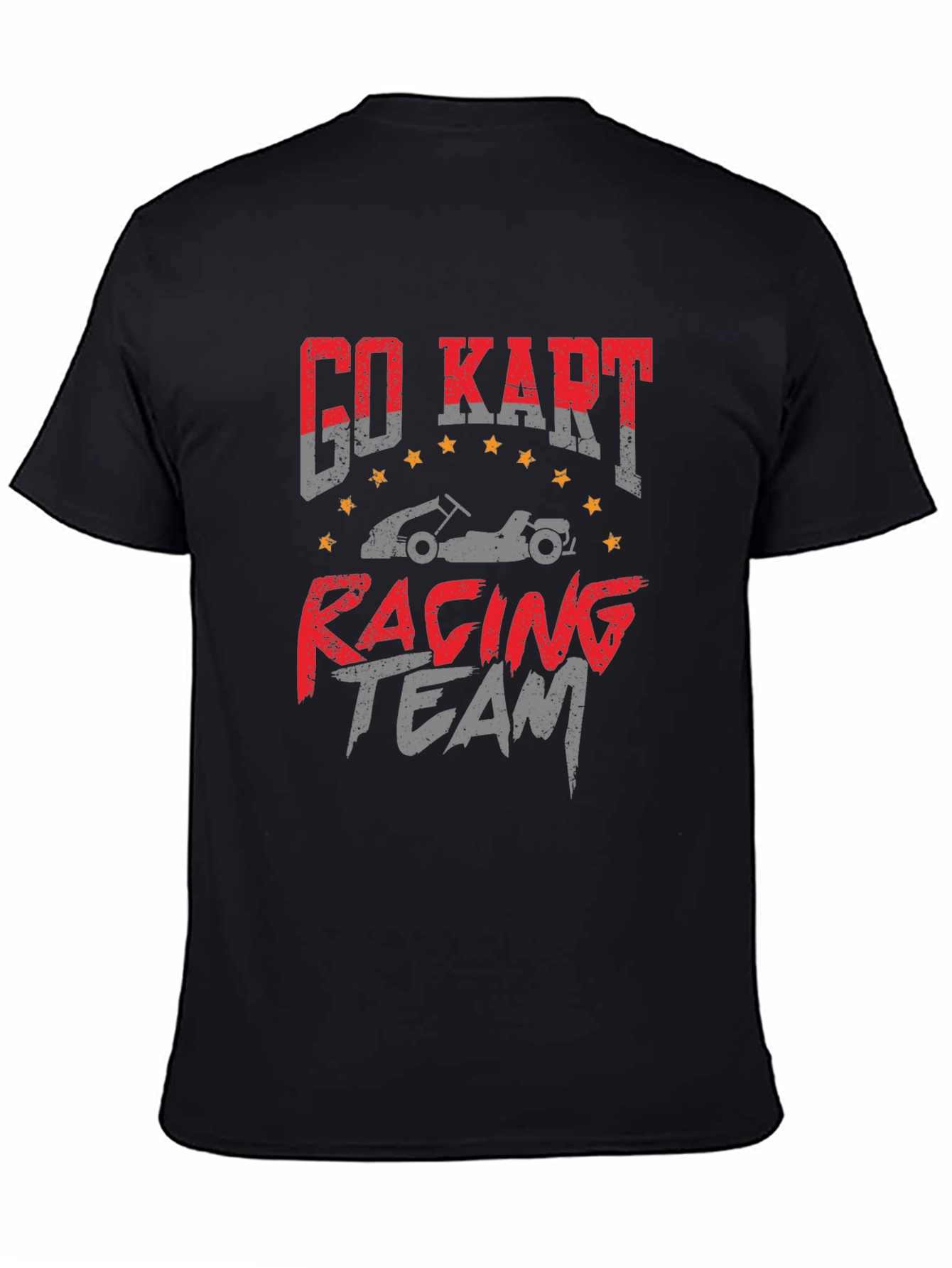 Go Kart Racing Team Graphic T-Shirt