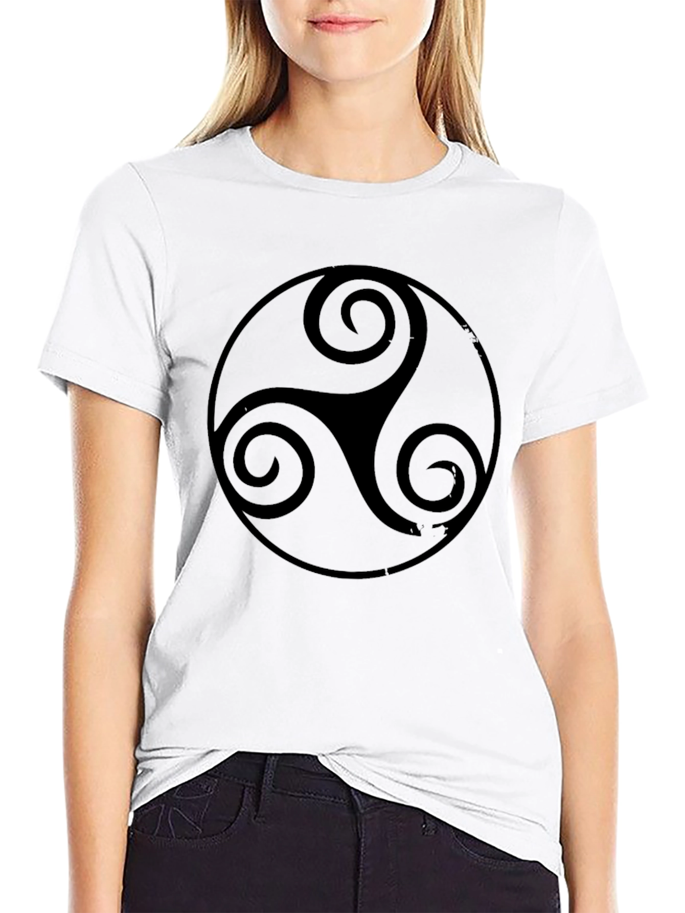 Celtic Triskele T-Shirt - Spirals Symbol
