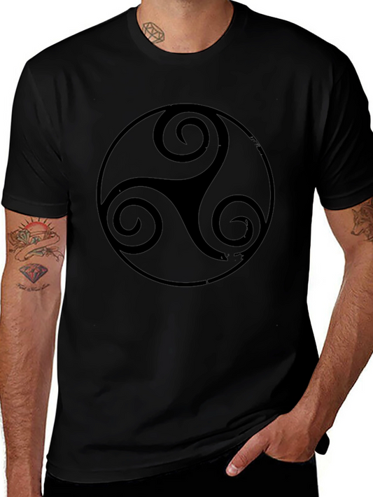 Celtic Triskele T-Shirt - Spirals Symbol