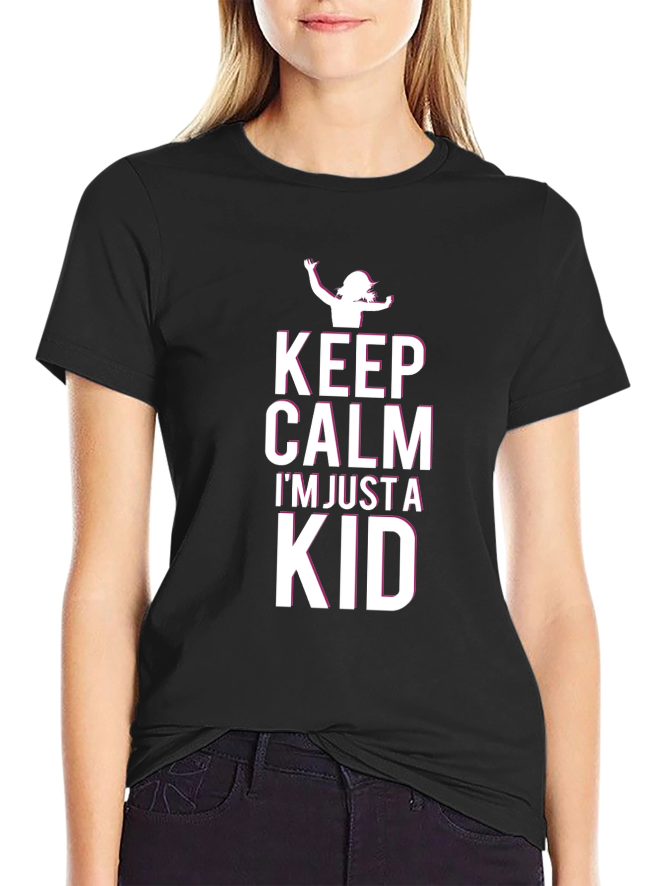 Keep Calm Im Just a Kid - Graphic T-Shirt