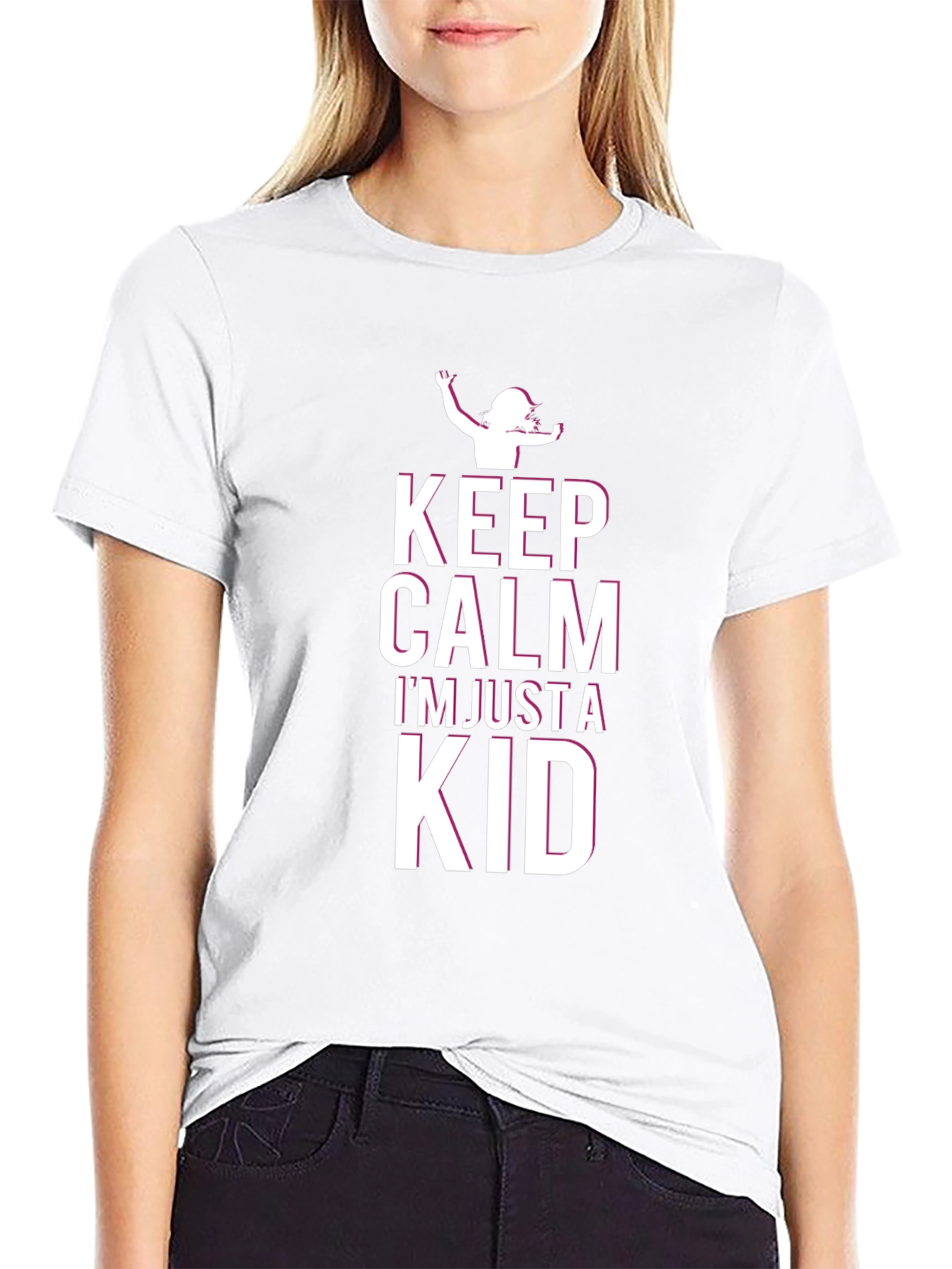 Keep Calm Im Just a Kid - Graphic T-Shirt