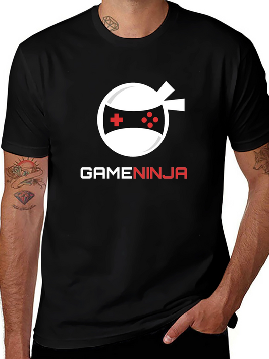 Game Ninja Black T-Shirt - Gamer Style