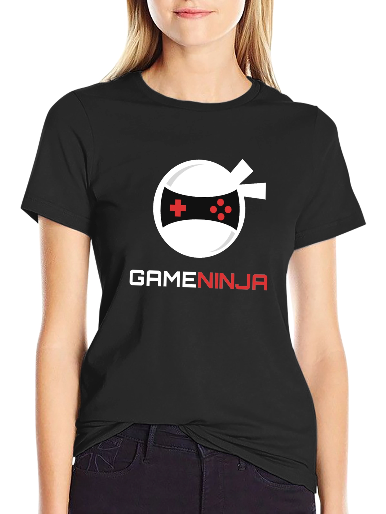 Game Ninja Black T-Shirt - Gamer Style