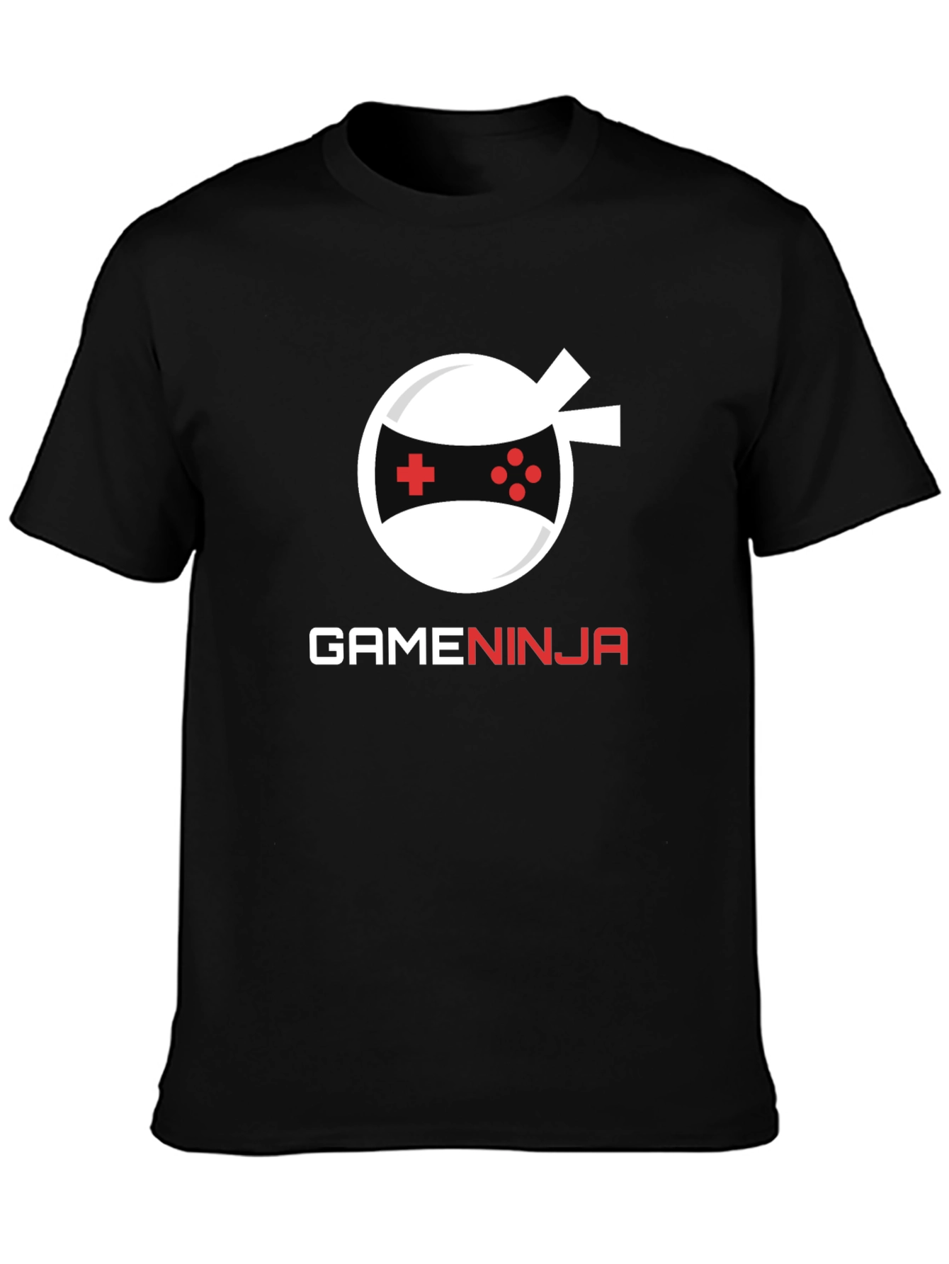 Game Ninja Black T-Shirt - Gamer Style