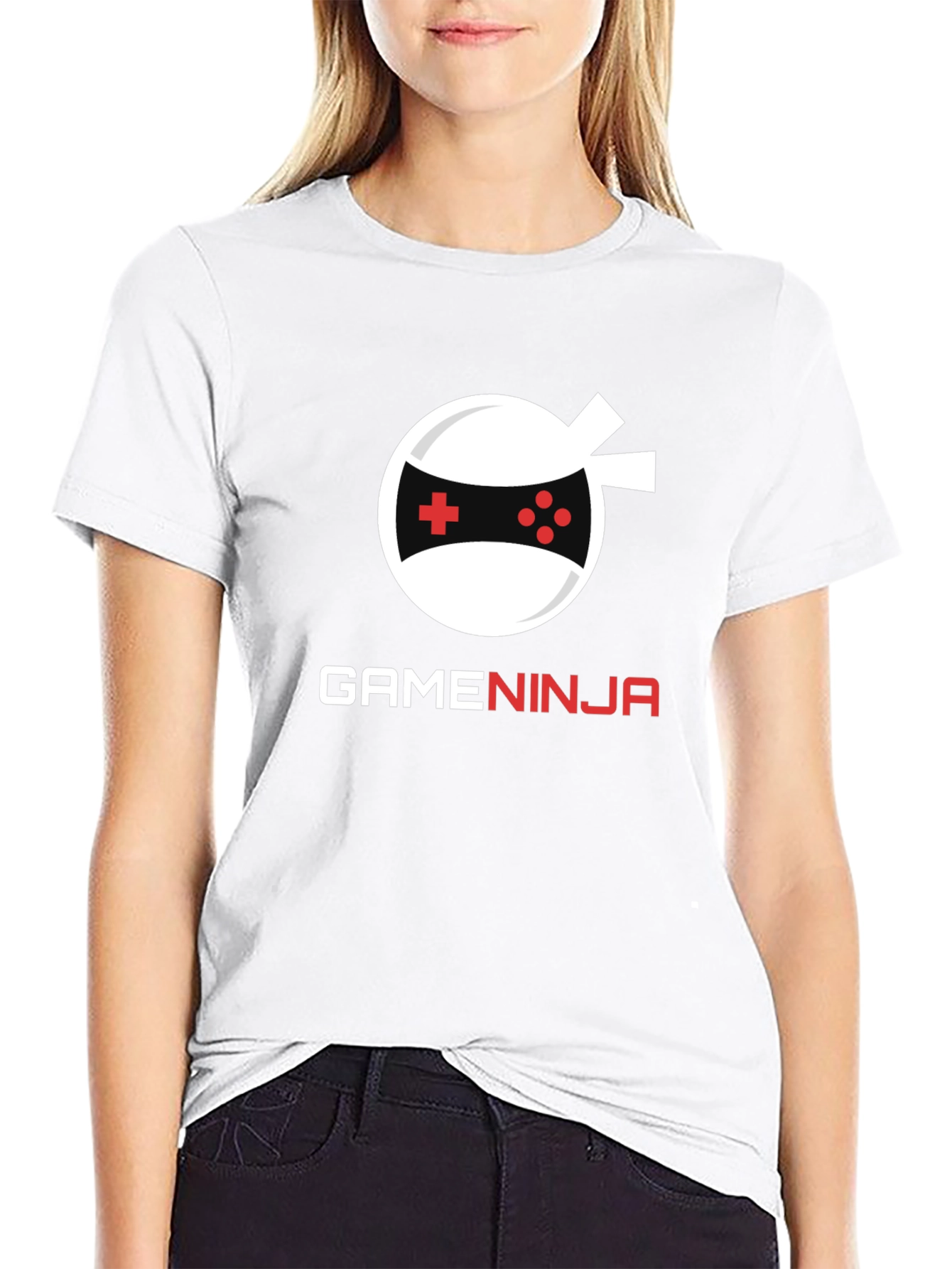 Game Ninja Black T-Shirt - Gamer Style
