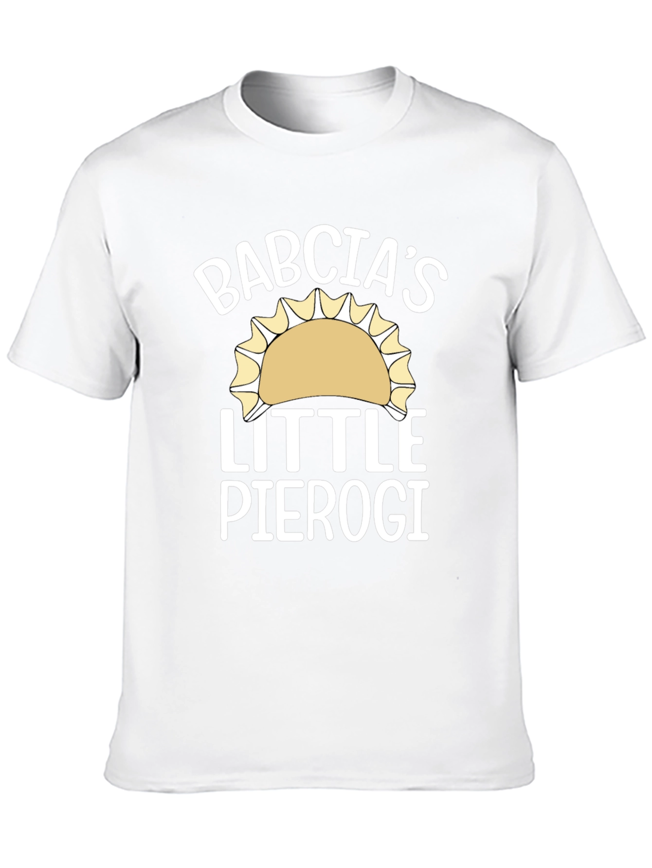 Babcias Little Pierogi Black T-Shirt