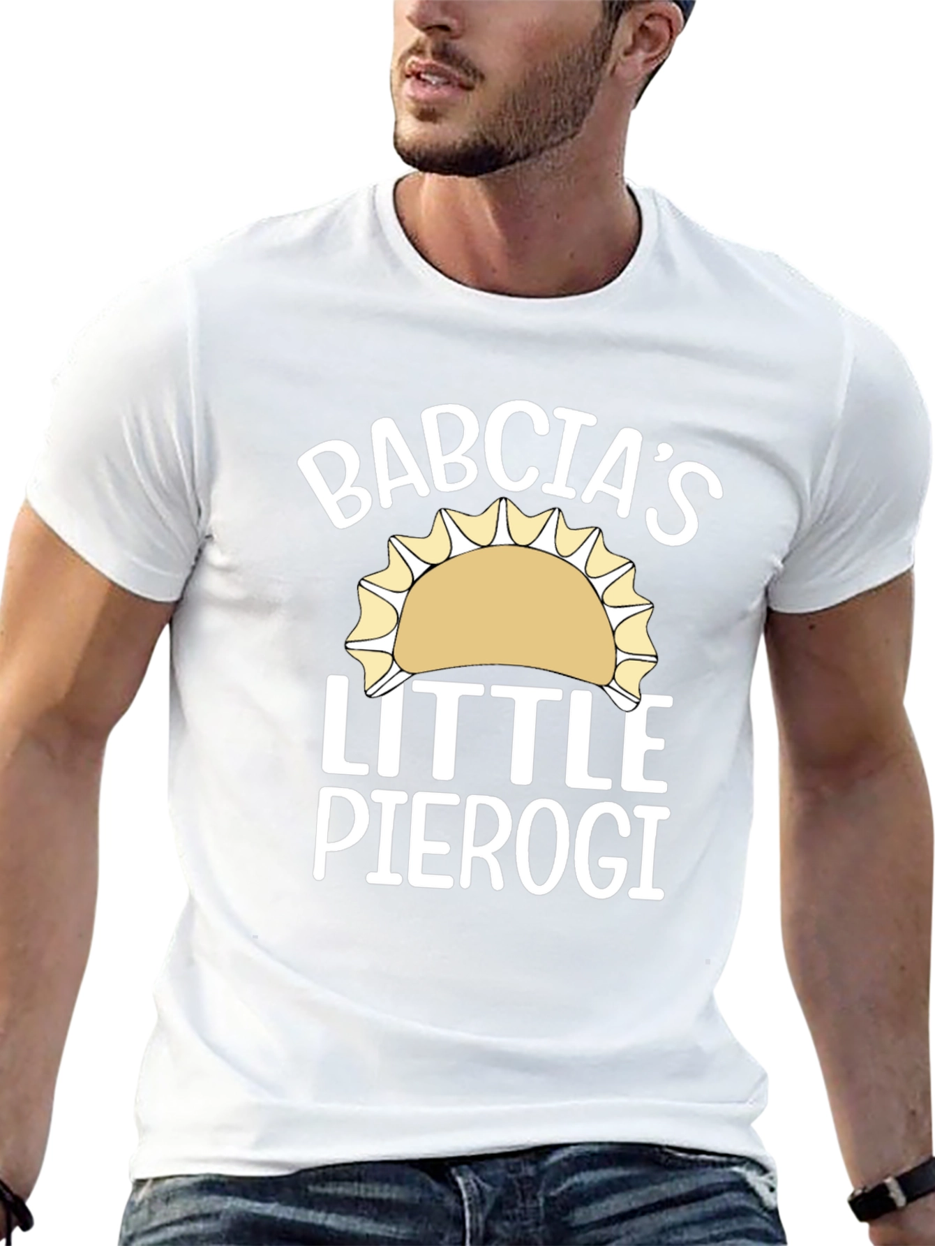 Babcias Little Pierogi Black T-Shirt