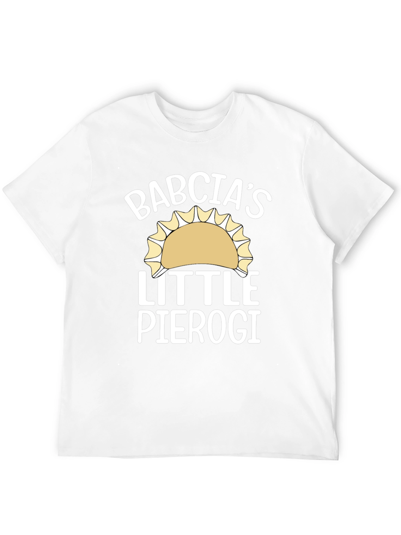 Babcias Little Pierogi Black T-Shirt