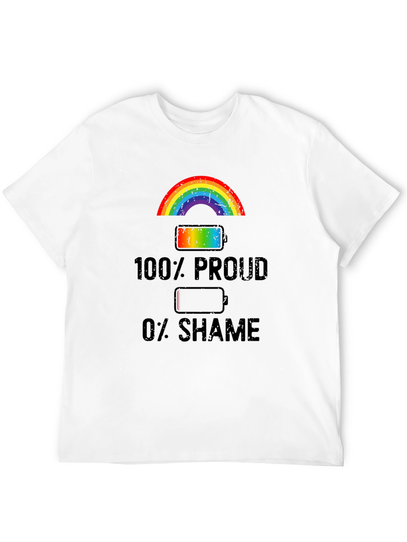 100% Proud 0% Shame Graphic Tee