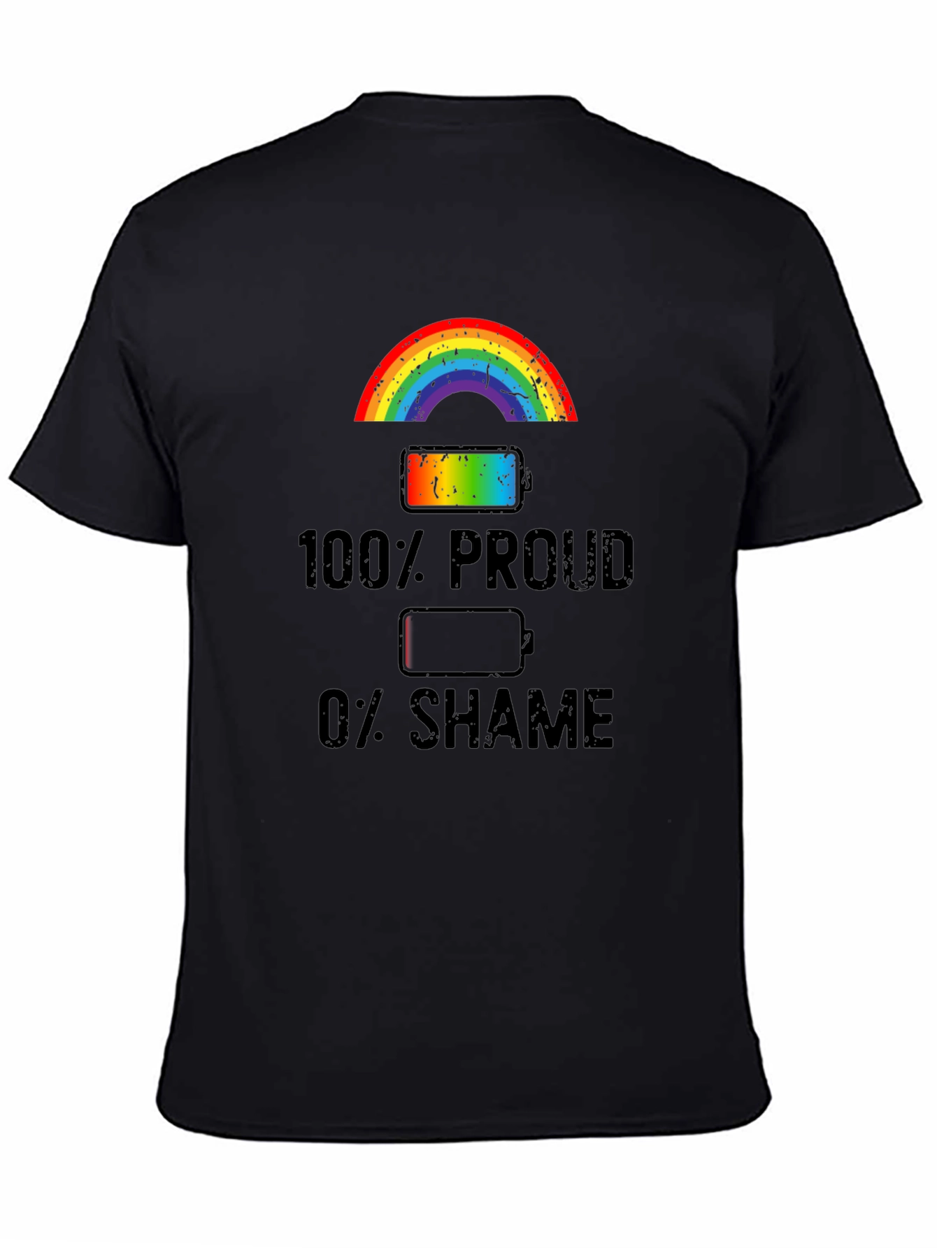100% Proud 0% Shame Graphic Tee