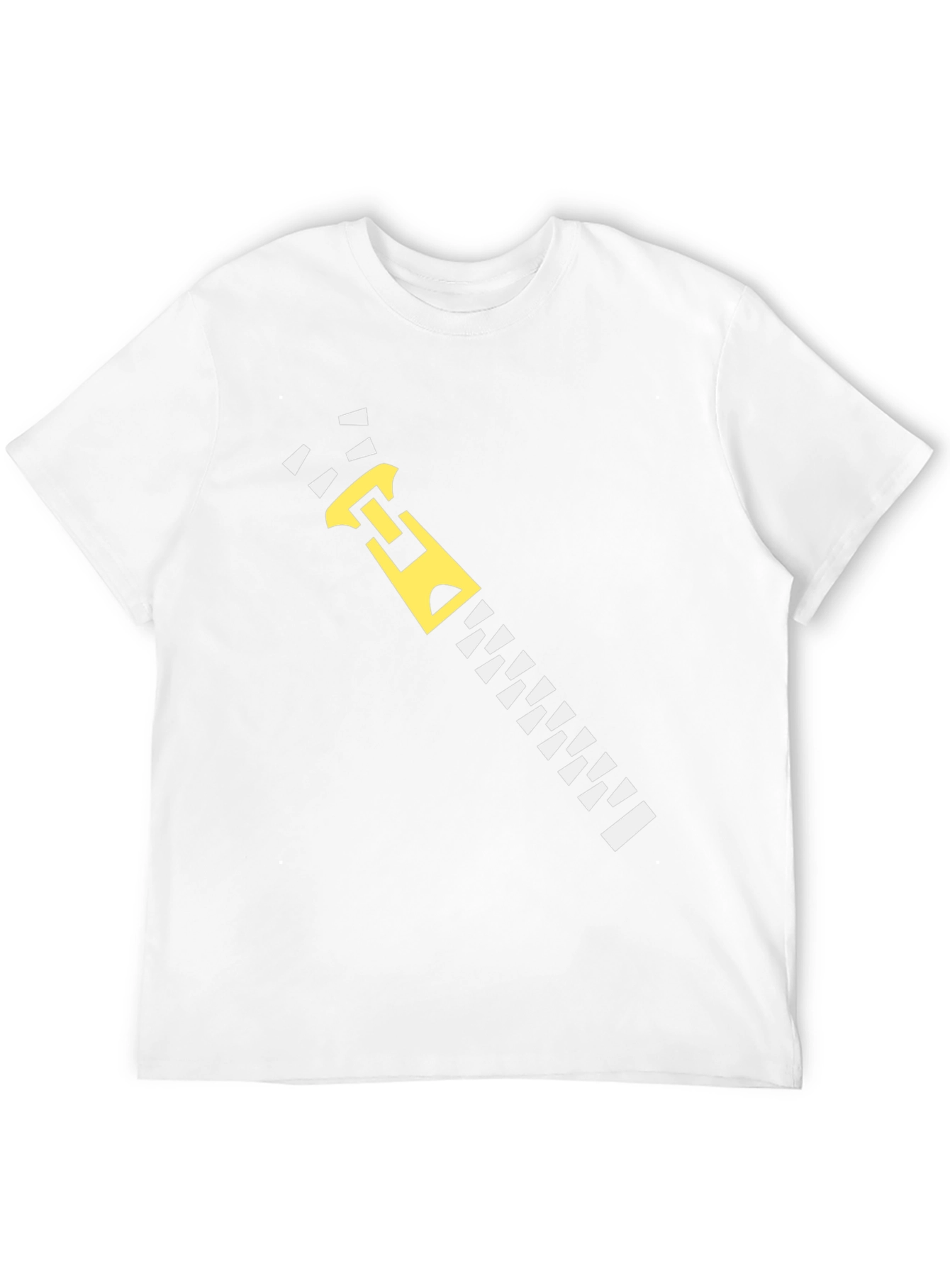 Zipper Graphic Tee - Funny Novelty T-Shirt
