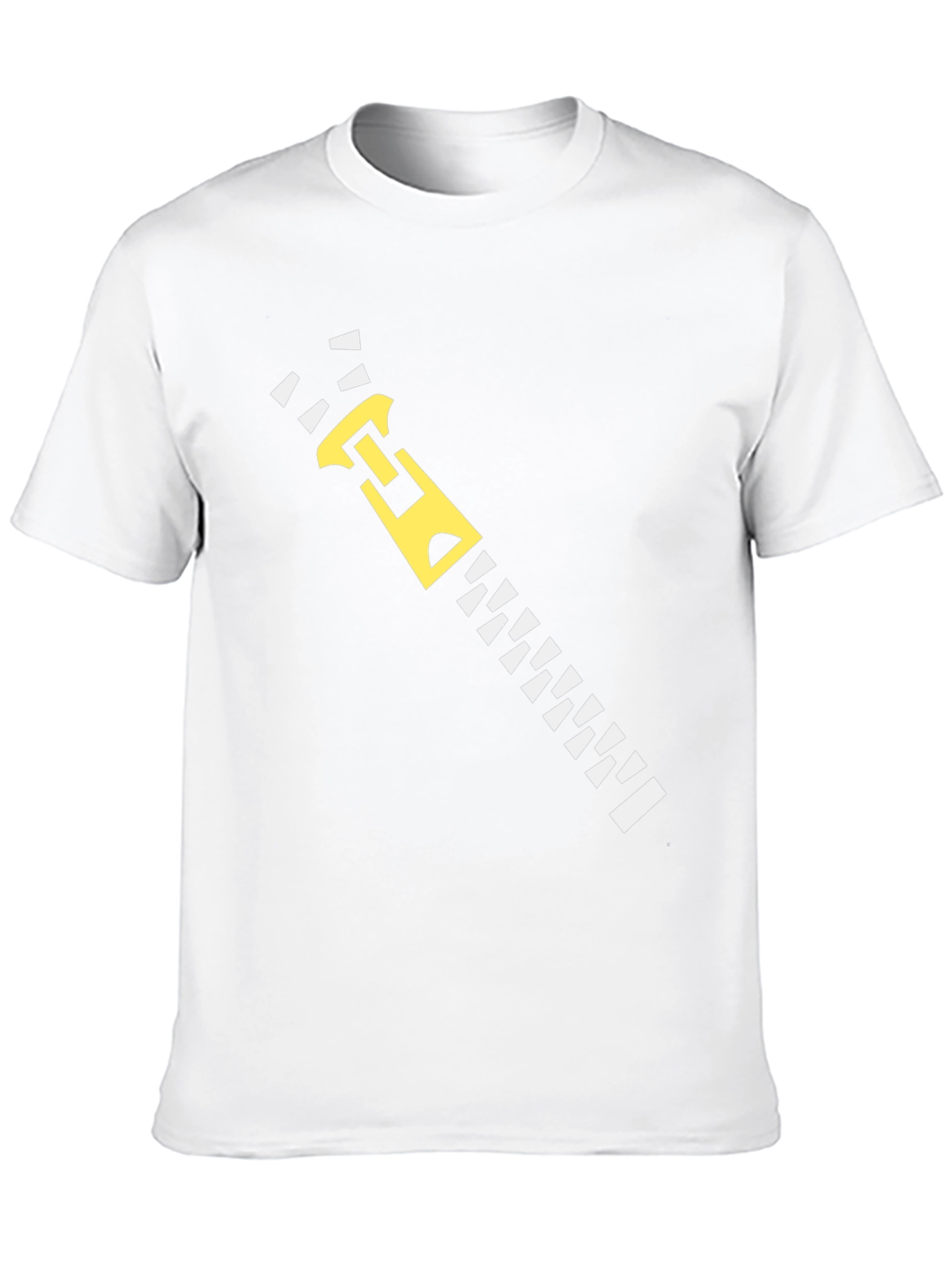 Zipper Graphic Tee - Funny Novelty T-Shirt