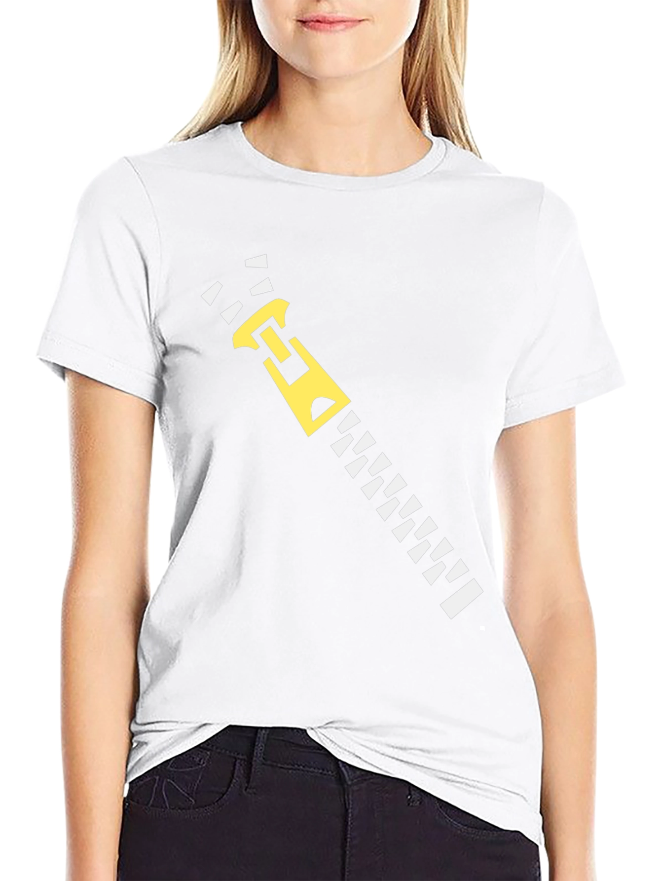 Zipper Graphic Tee - Funny Novelty T-Shirt