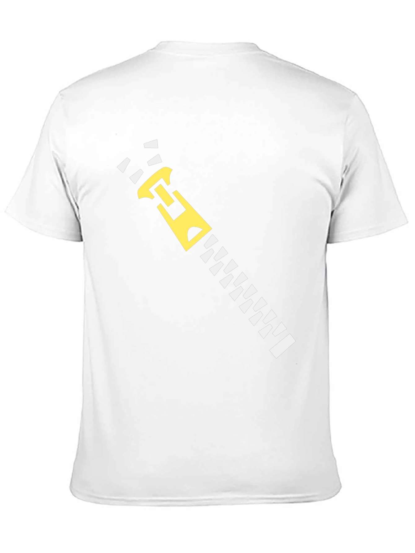 Zipper Graphic Tee - Funny Novelty T-Shirt