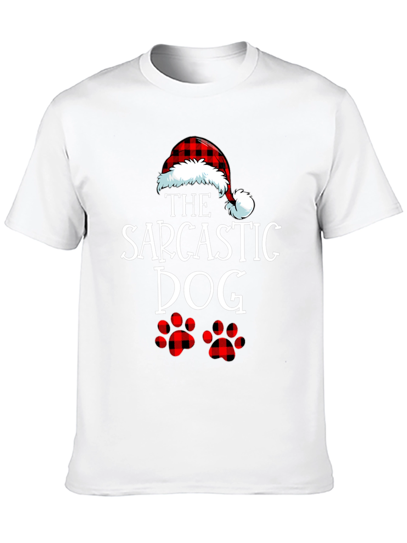 Sarcastic Dog Christmas Graphic Tee