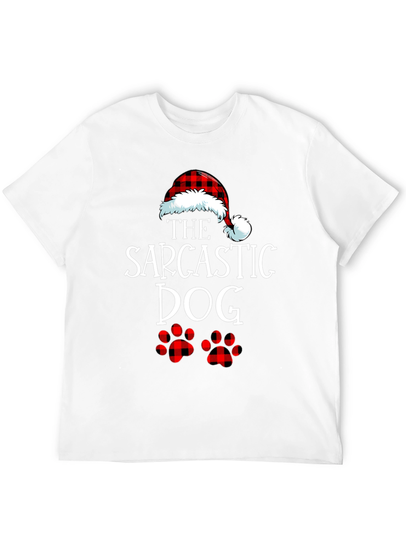 Sarcastic Dog Christmas Graphic Tee