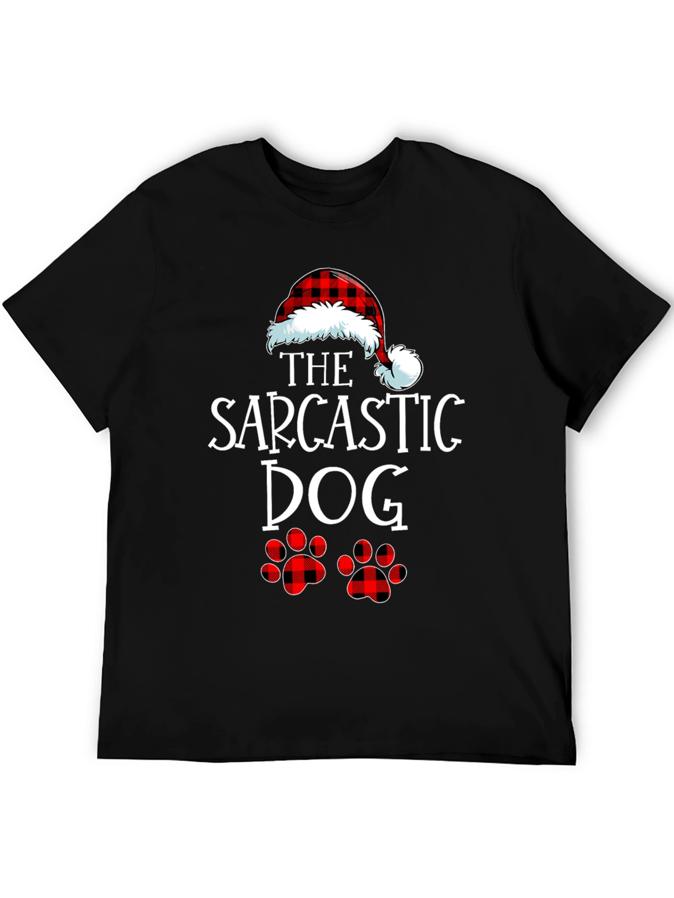 Sarcastic Dog Christmas Graphic Tee