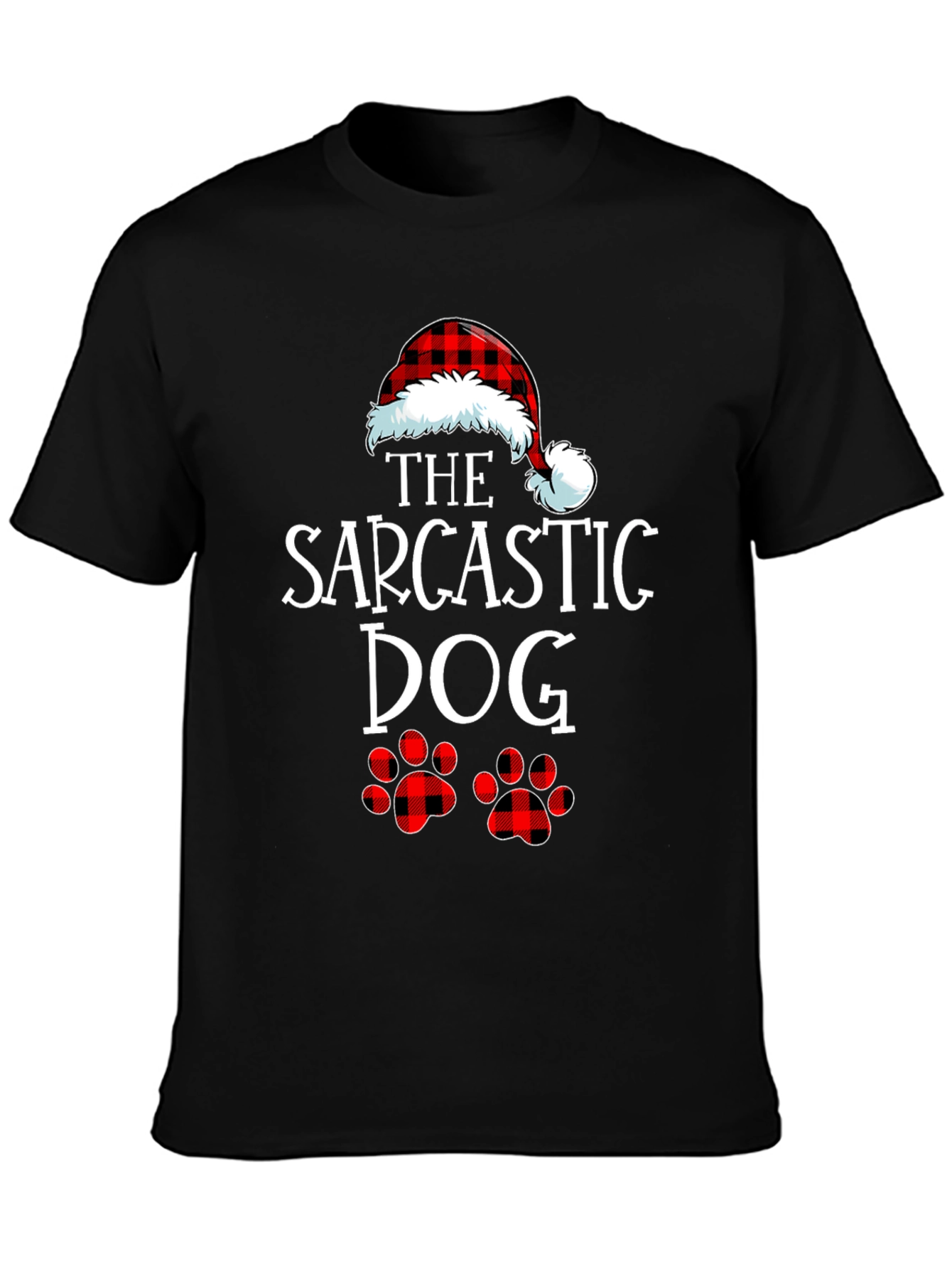 Sarcastic Dog Christmas Graphic Tee